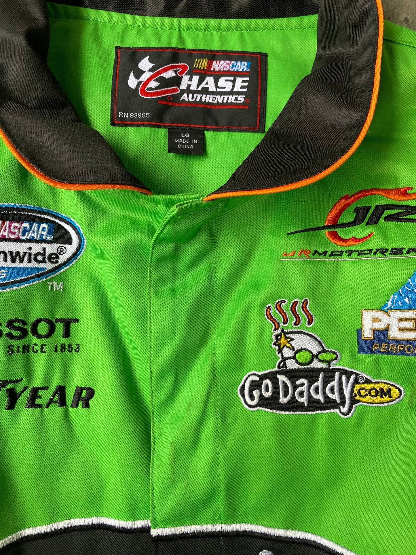 (XL/2X) GoDaddy Chase Nascar Racing Jacket