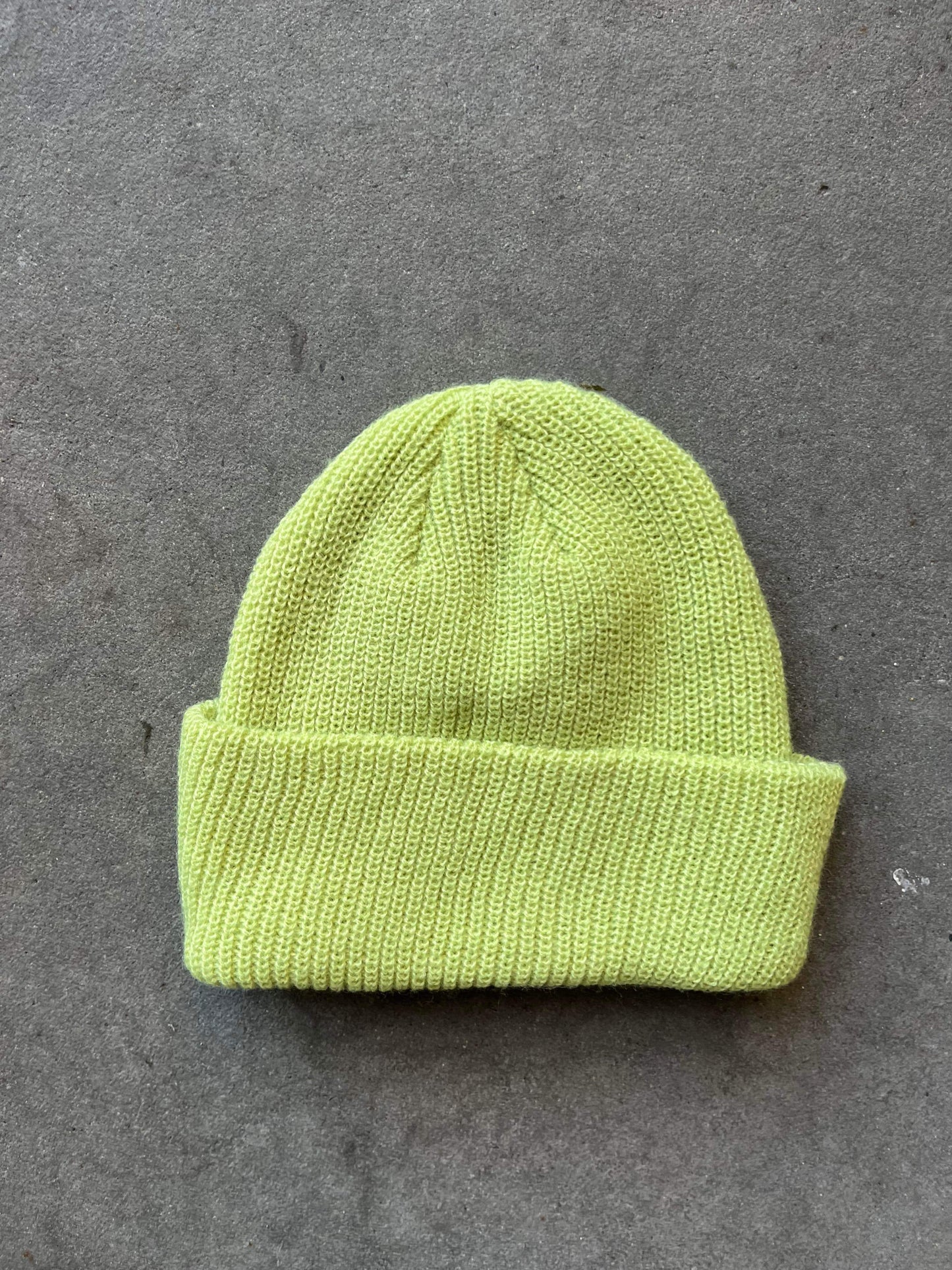 (OSFA) Stussy Lime Beanie