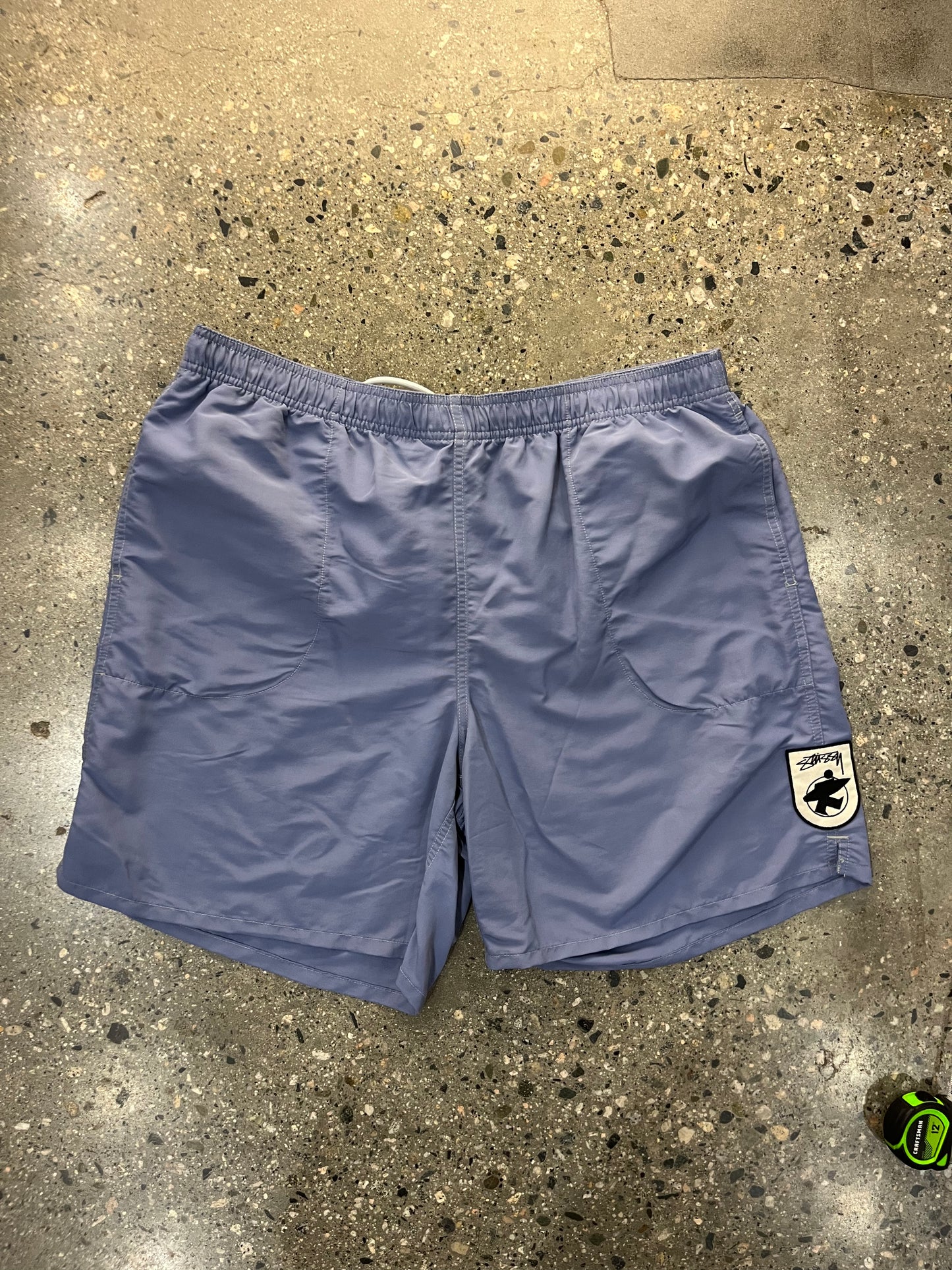 (XL) Stussy Skate Patch Track Shorts