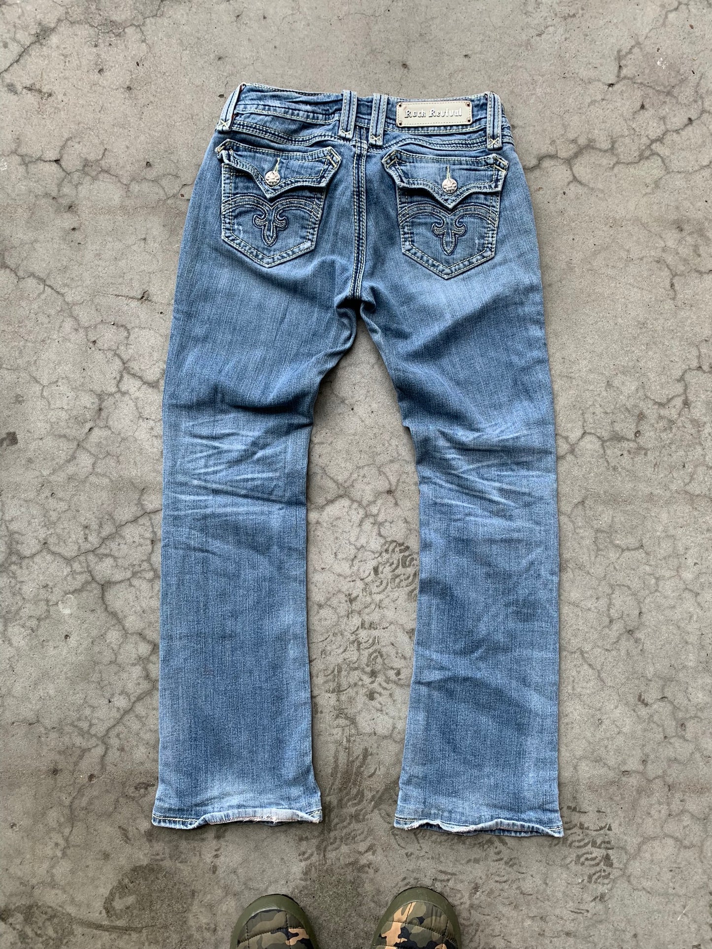 (29”) Rock Revival Y2K Denim