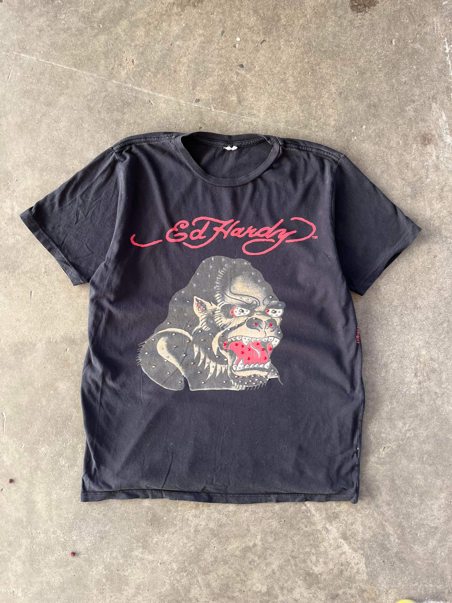 (L) Ed Hardy Designs Gorilla Tee