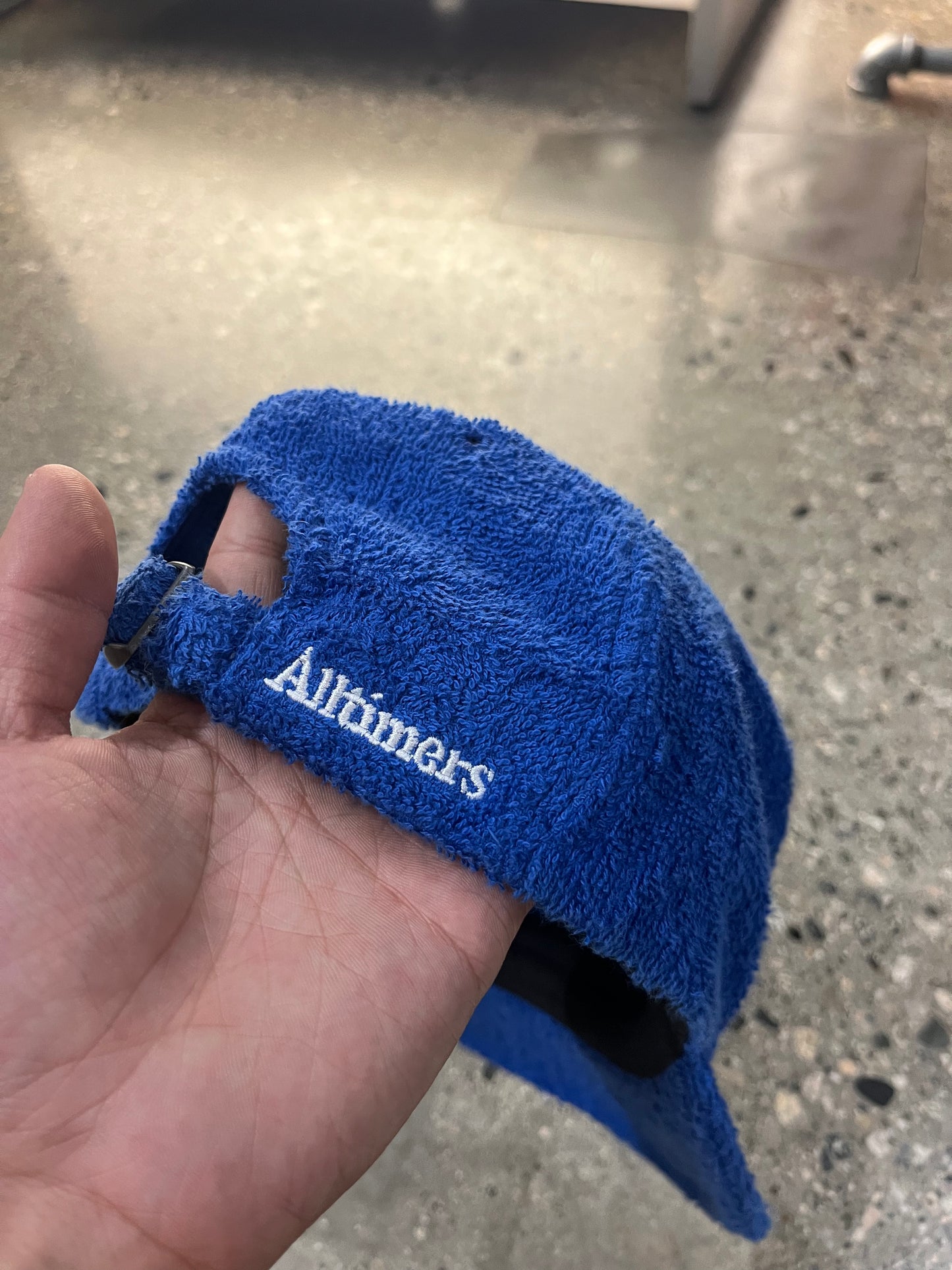 00's Alltimers Shark Bite Patch Towel Adjustable Baseball Hat