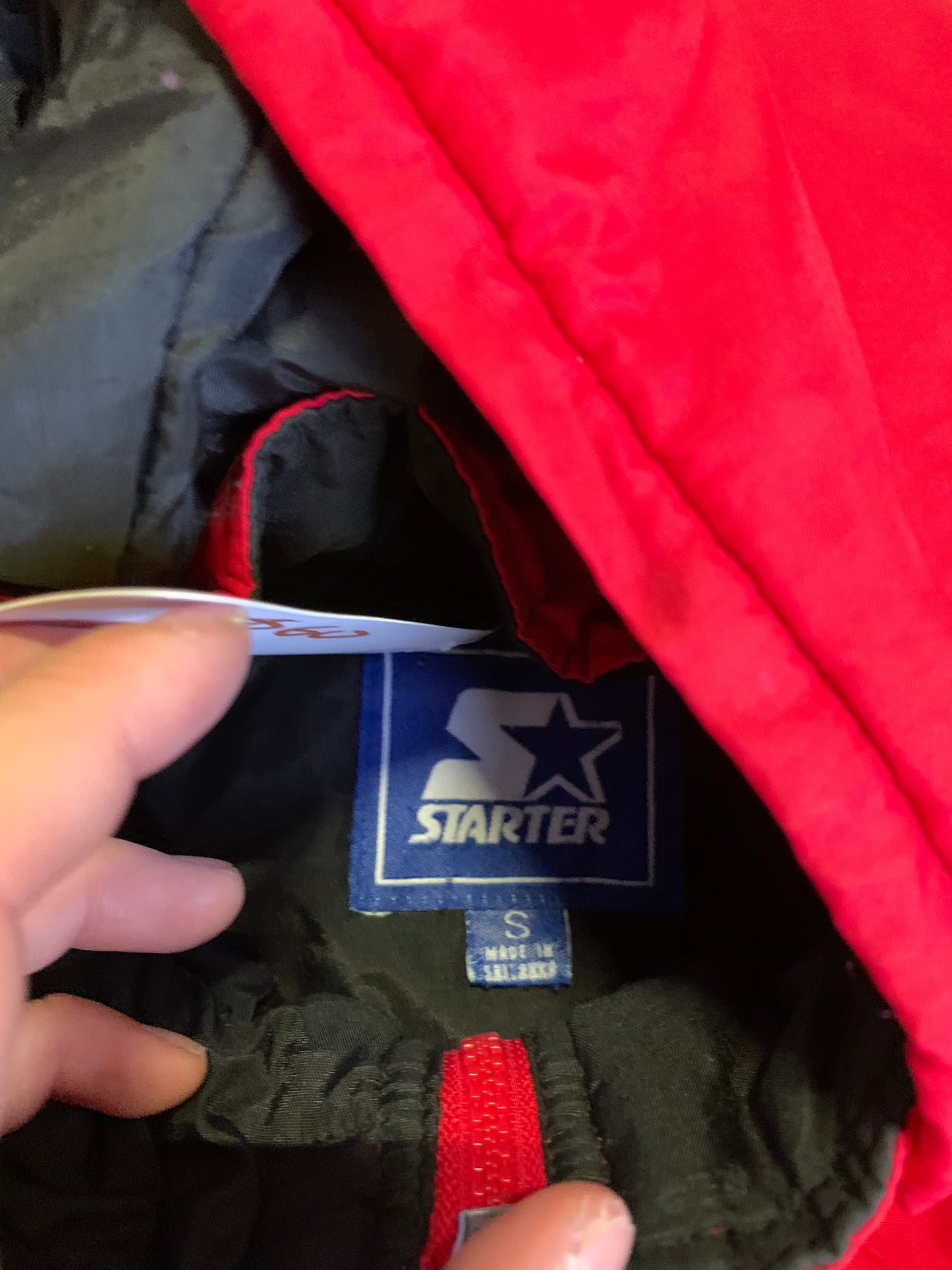 (XS/S) 90’s Starter Wisconsin Jacket