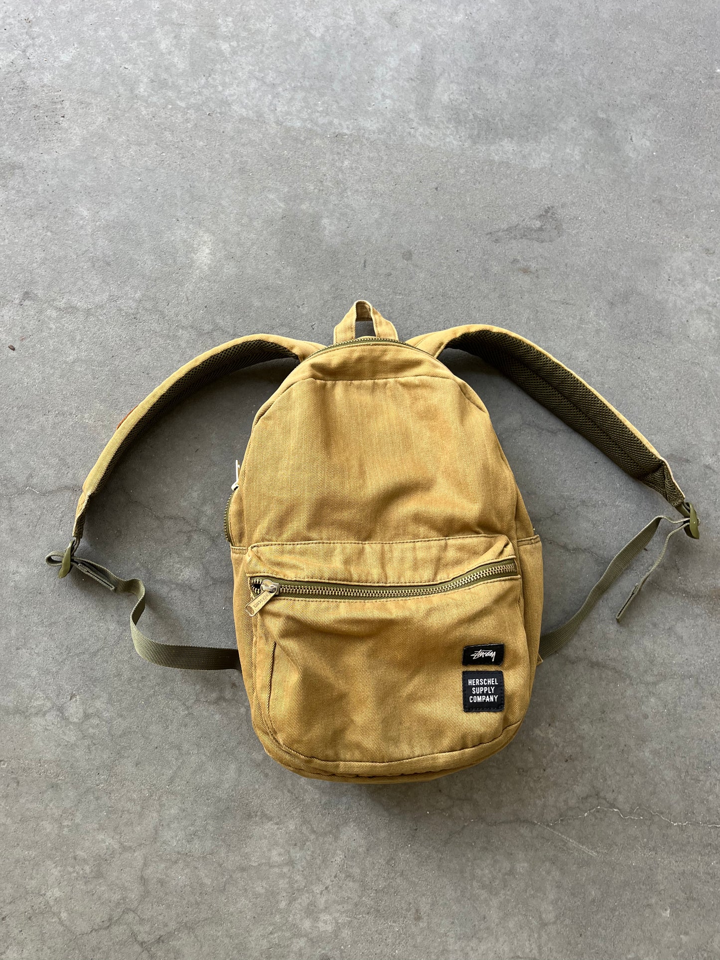 (OS) Stüssy x Herschel Olive Bag