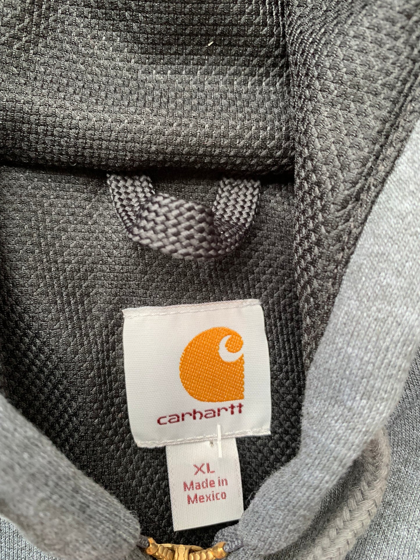 (XL/2X) Carhartt Thick Zip Up Hoodie