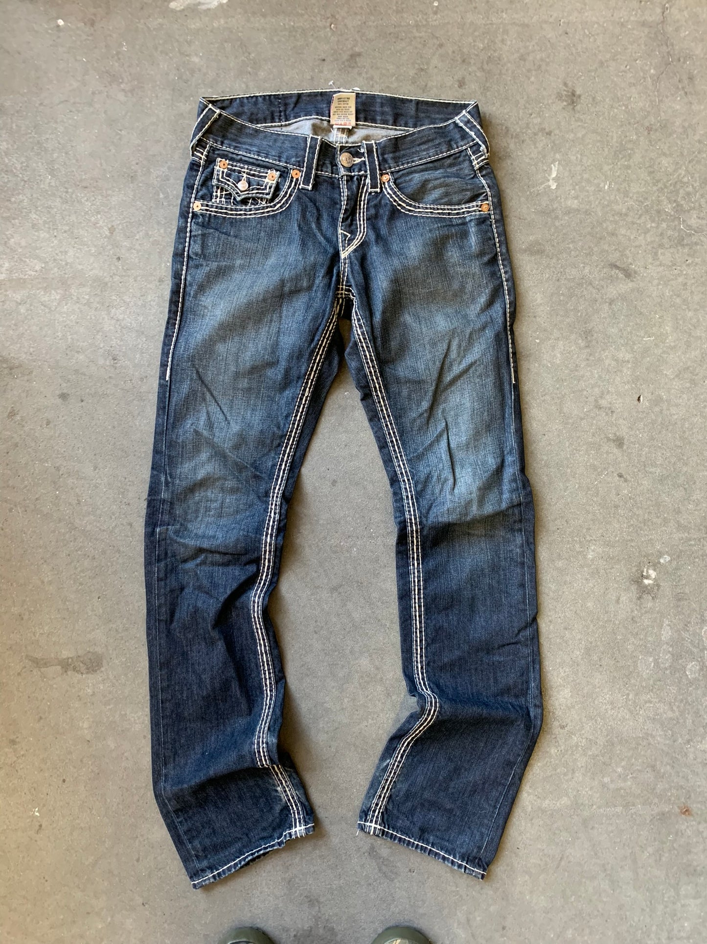 (28”) True Religion Contrast Denim