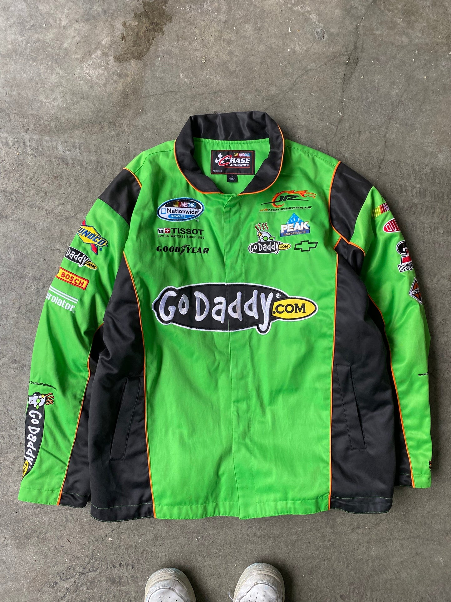 (XL/2X) GoDaddy Chase Nascar Racing Jacket