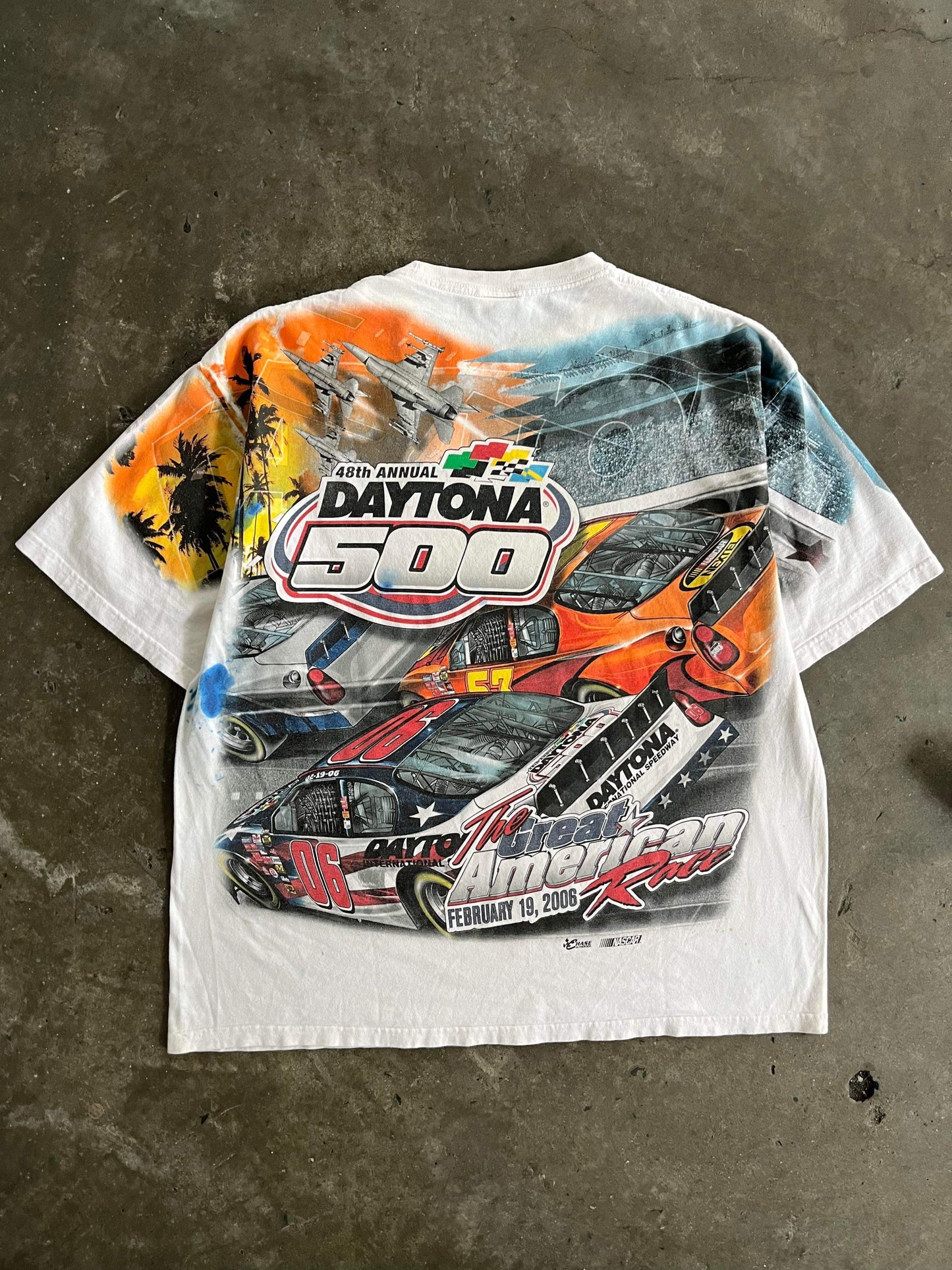 (XL) 2006 Daytona 500 Nascar All Over Print