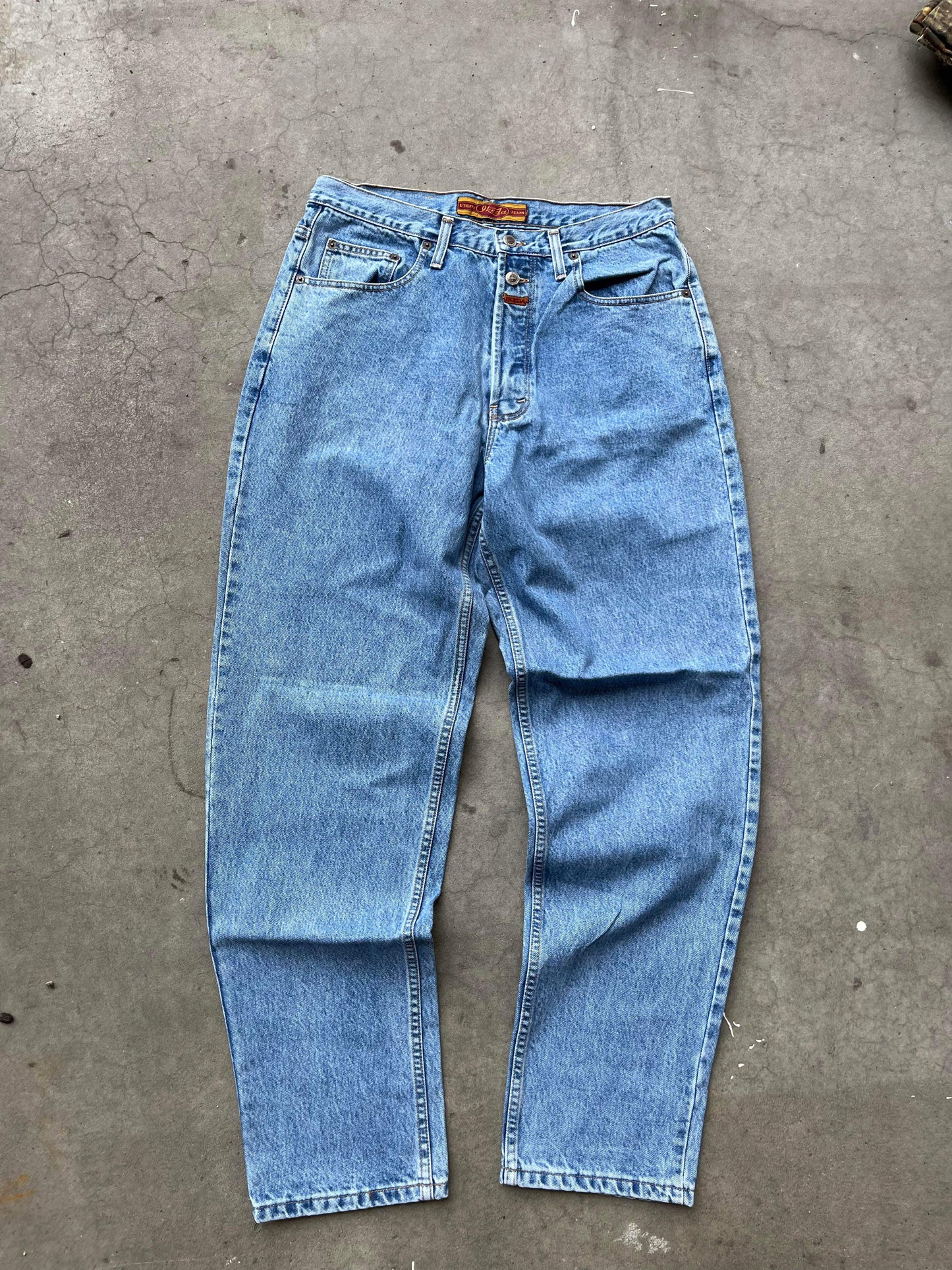 (34”) 90’s Ikeda Blue Denim