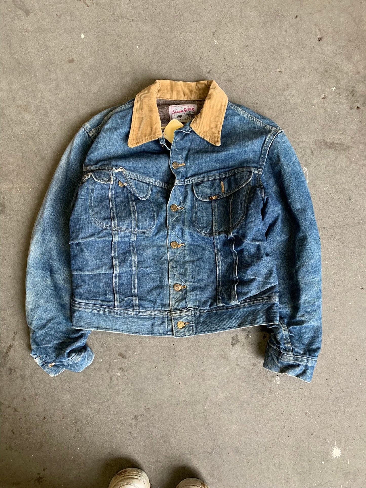 (XXS/XS) 80s/90s Lee Storm Rider Denim