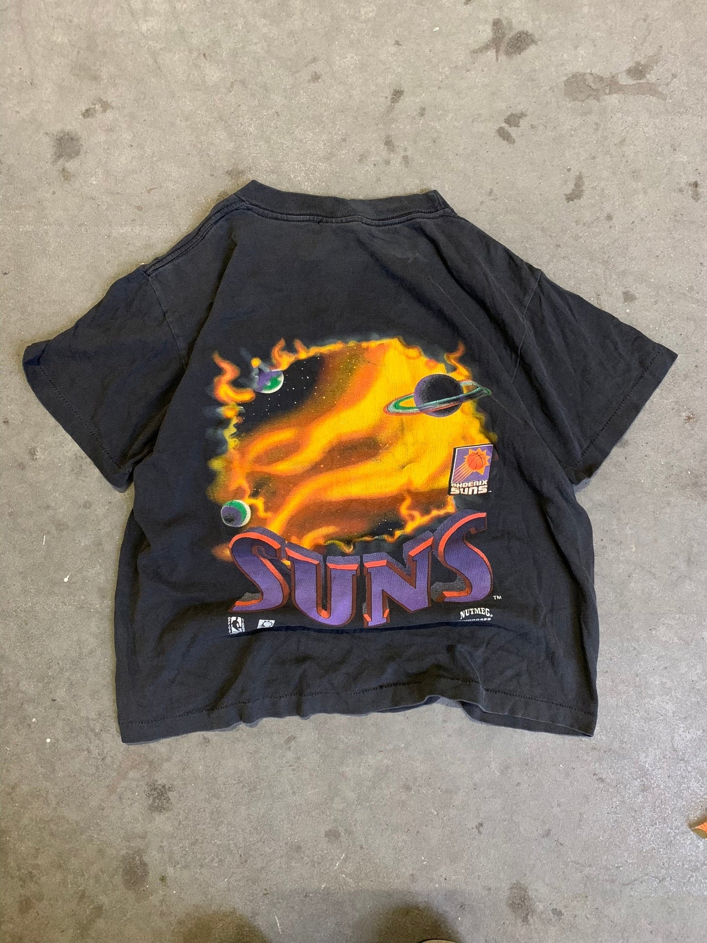 (XS) 1993 Nutmeg Phx Suns Tee Baby Tee Style