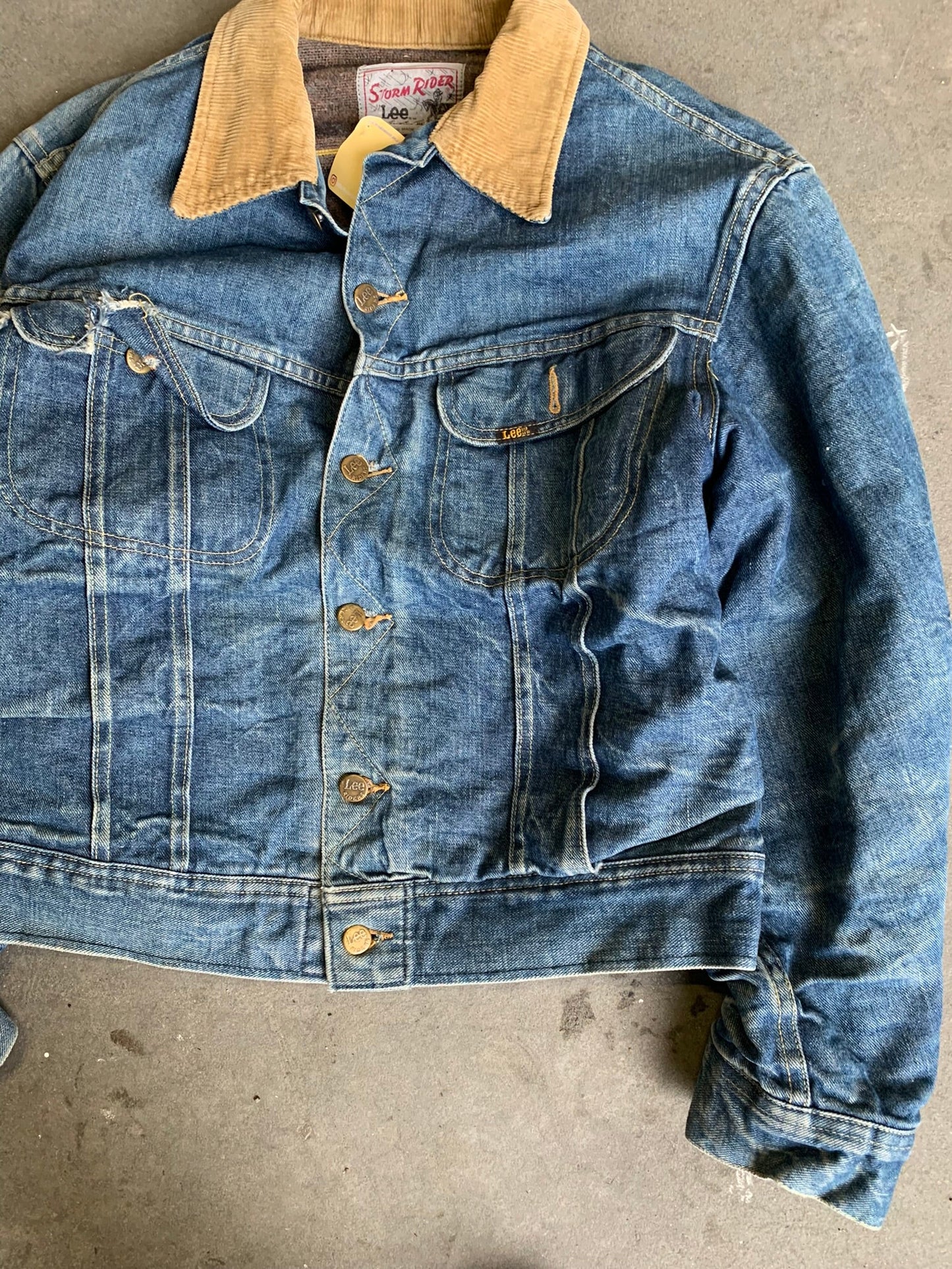 (XXS/XS) 80s/90s Lee Storm Rider Denim