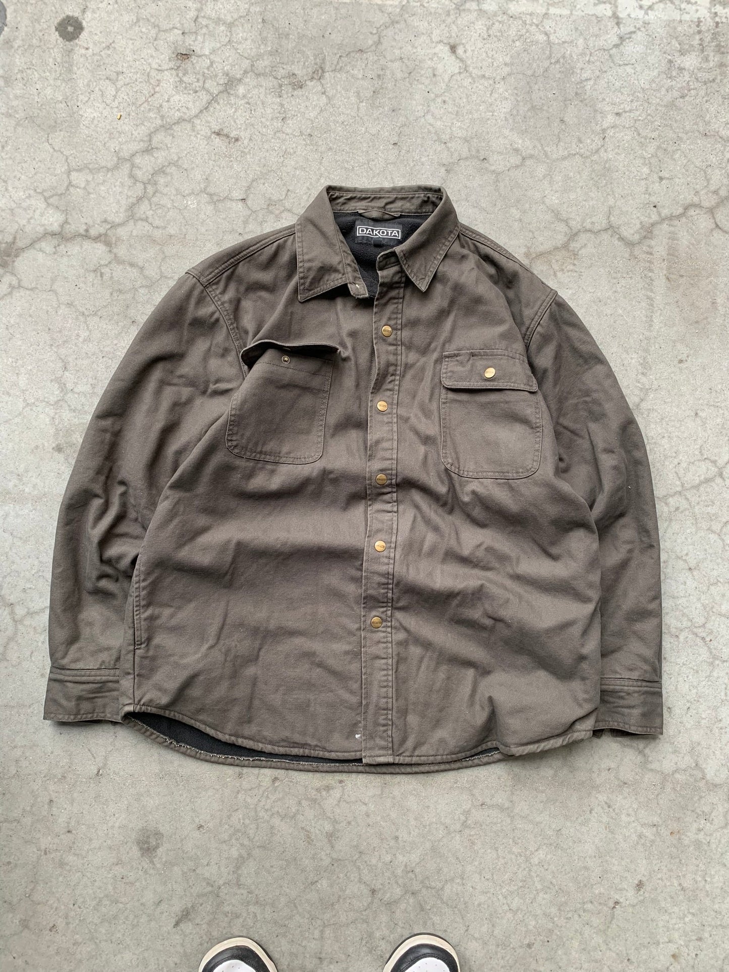 (L/XL) Dakota Button Up Jacket