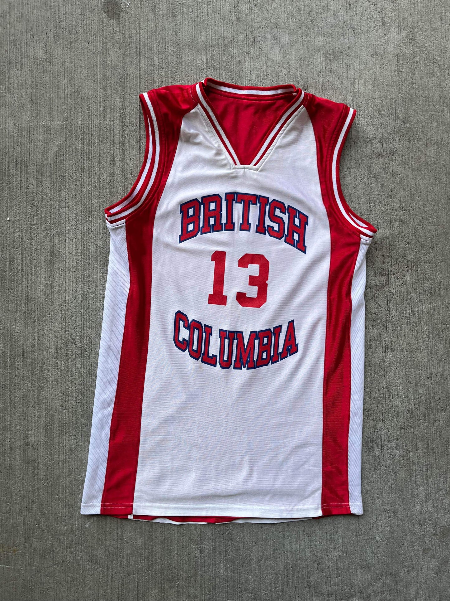 (M/L) Vintage Reversible BC Basketball Jersey