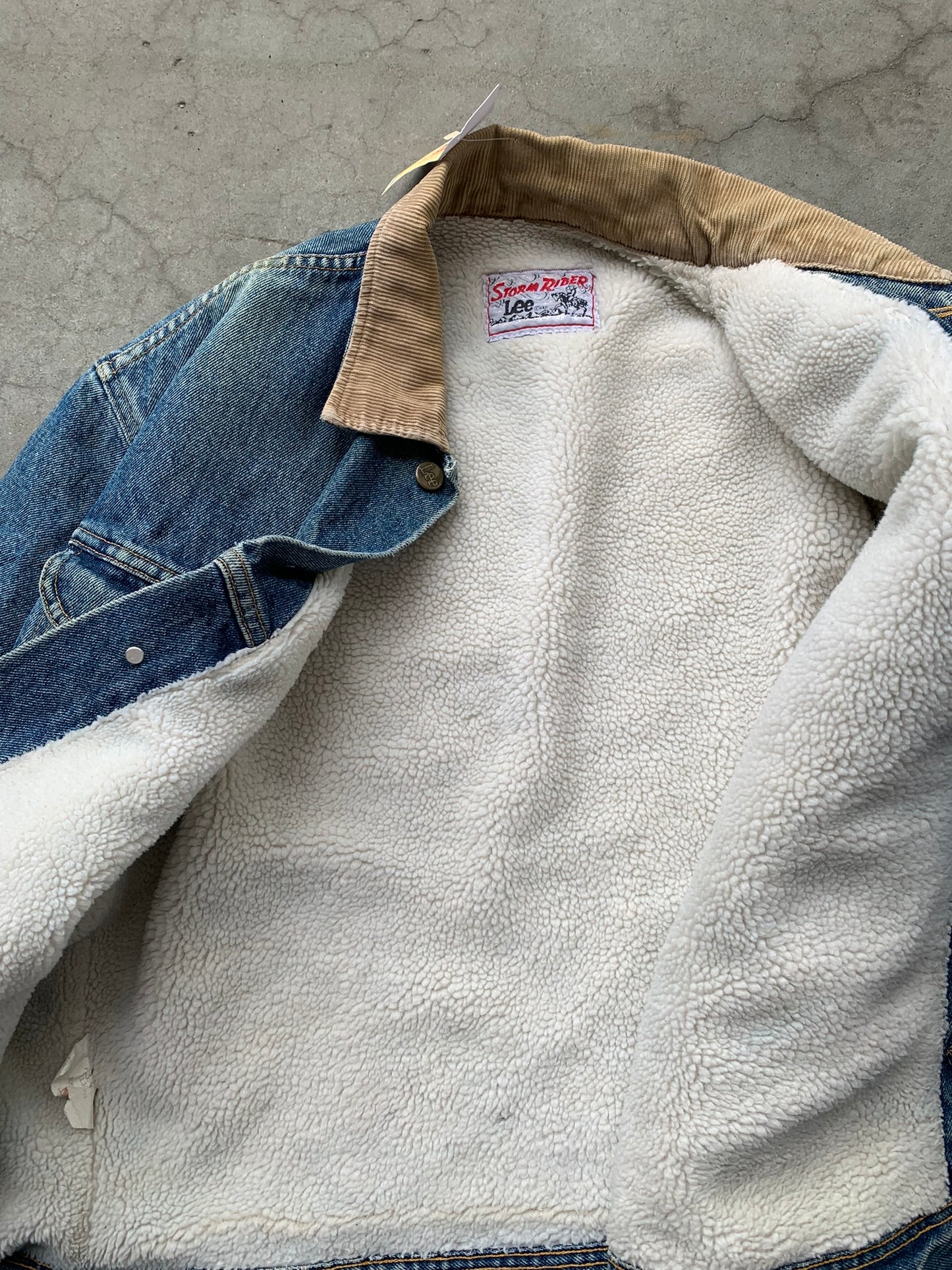 (S) 90’s Lee Stormrider Denim Jkt