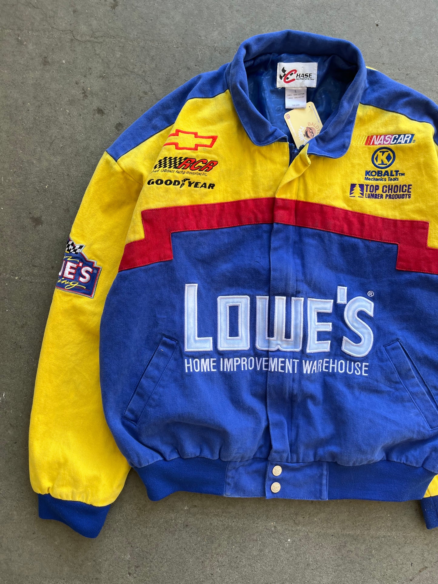 (L) 90s Lowe’s Home Improvment Racing
