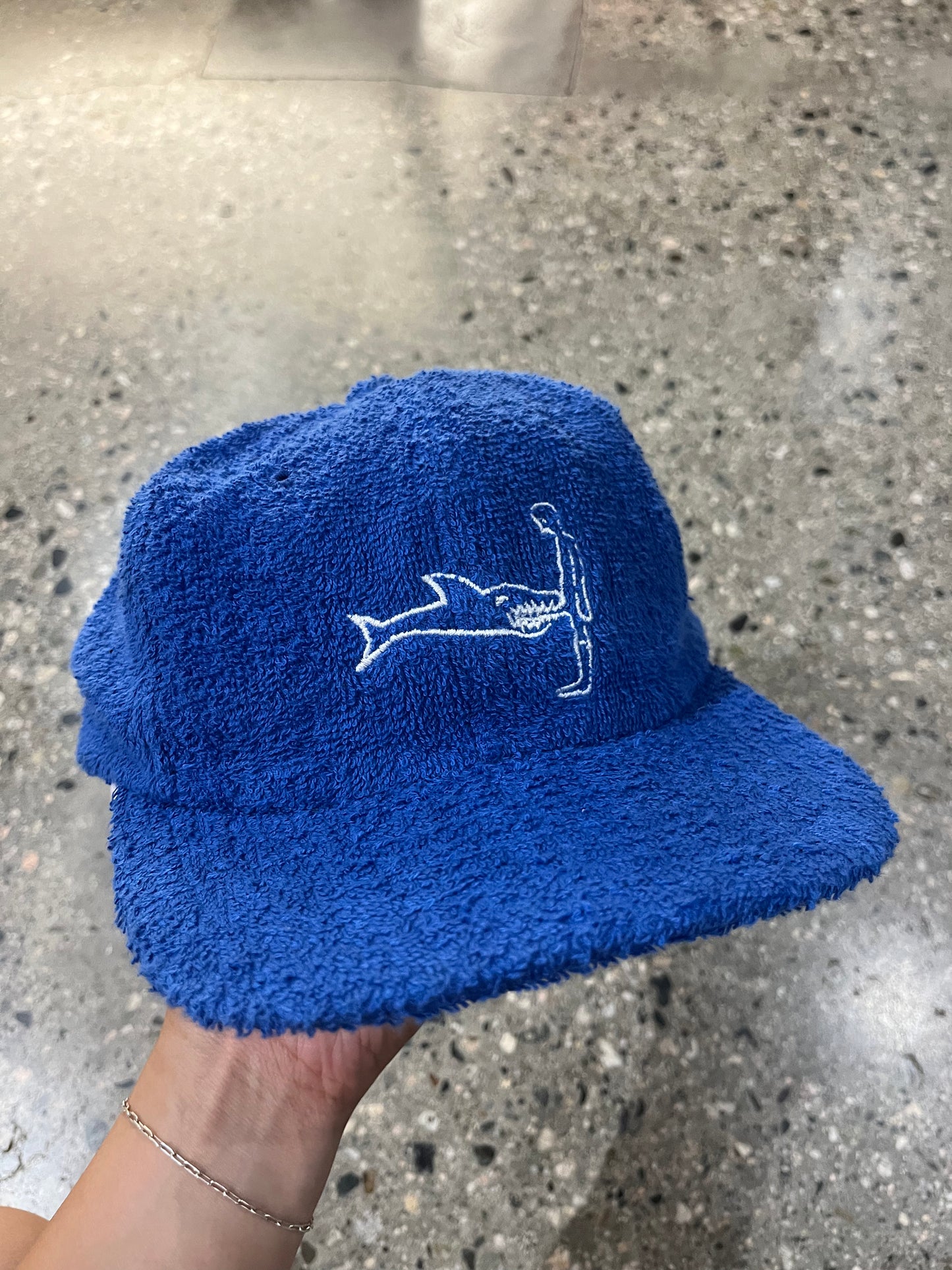 00's Alltimers Shark Bite Patch Towel Adjustable Baseball Hat