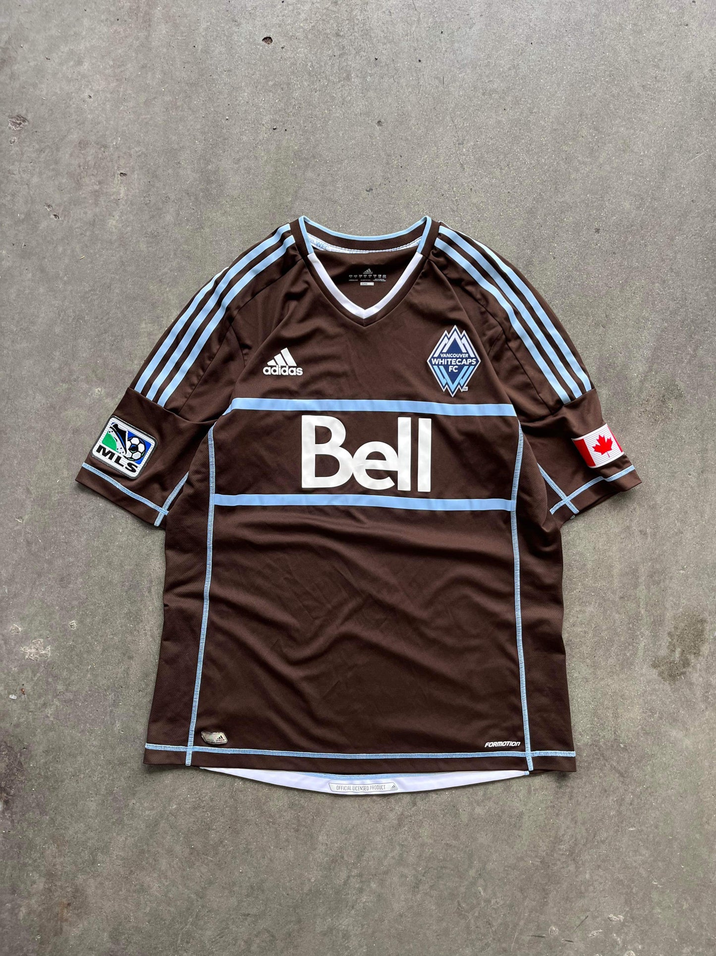 (XL) Vancouver Whitecaps Brown Kit