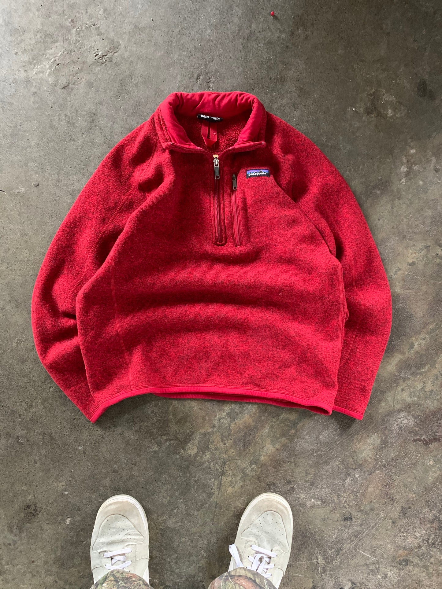 (womens m) Patagonia Q Zip Fleece