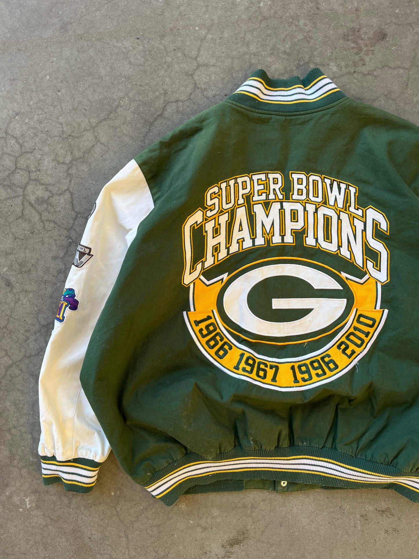 (XL/2X) NFL Green Bay Packer Varsity Jacket