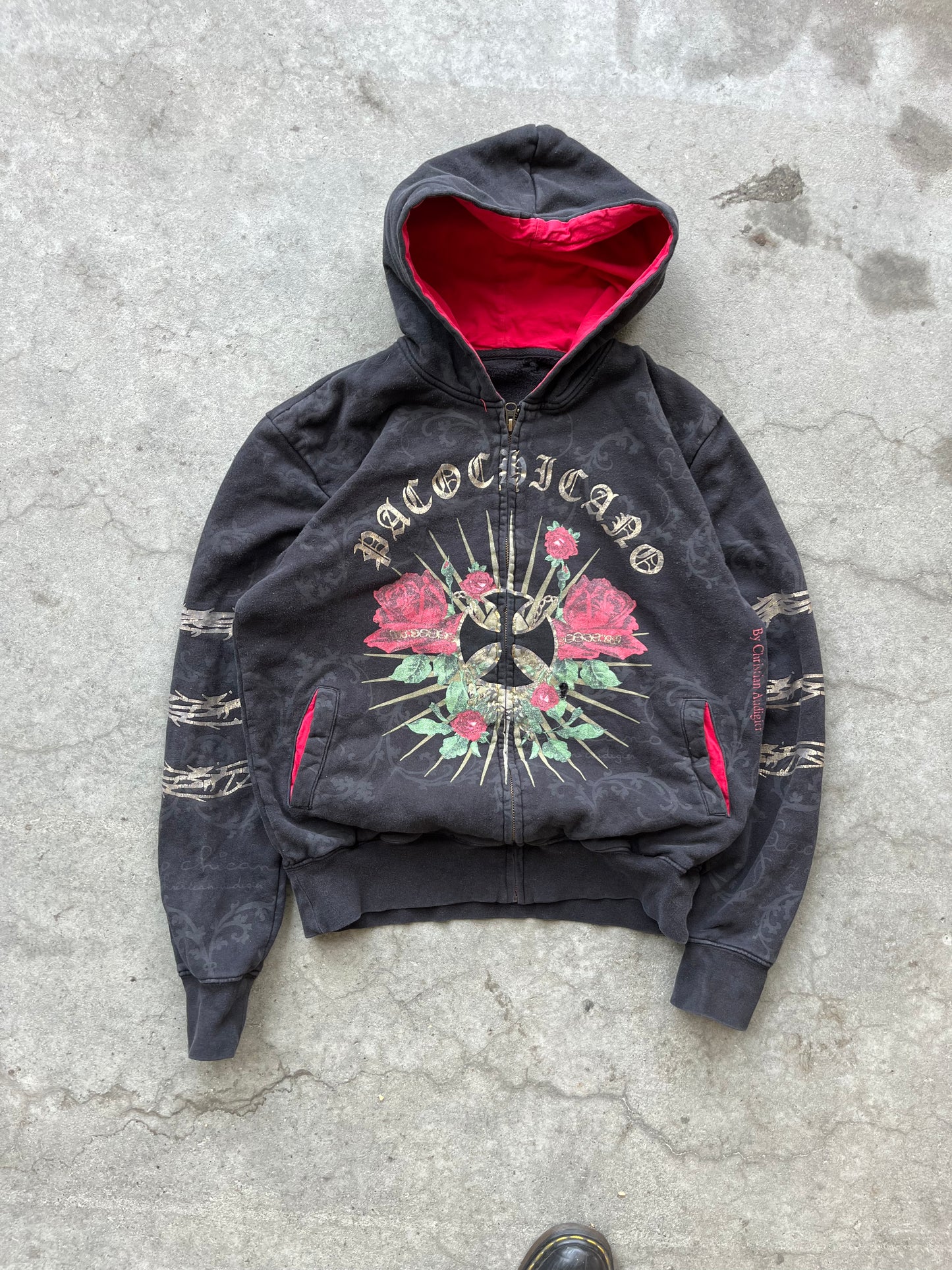 (S) 00s Paco Chicano By Christian Audigier Hoodie