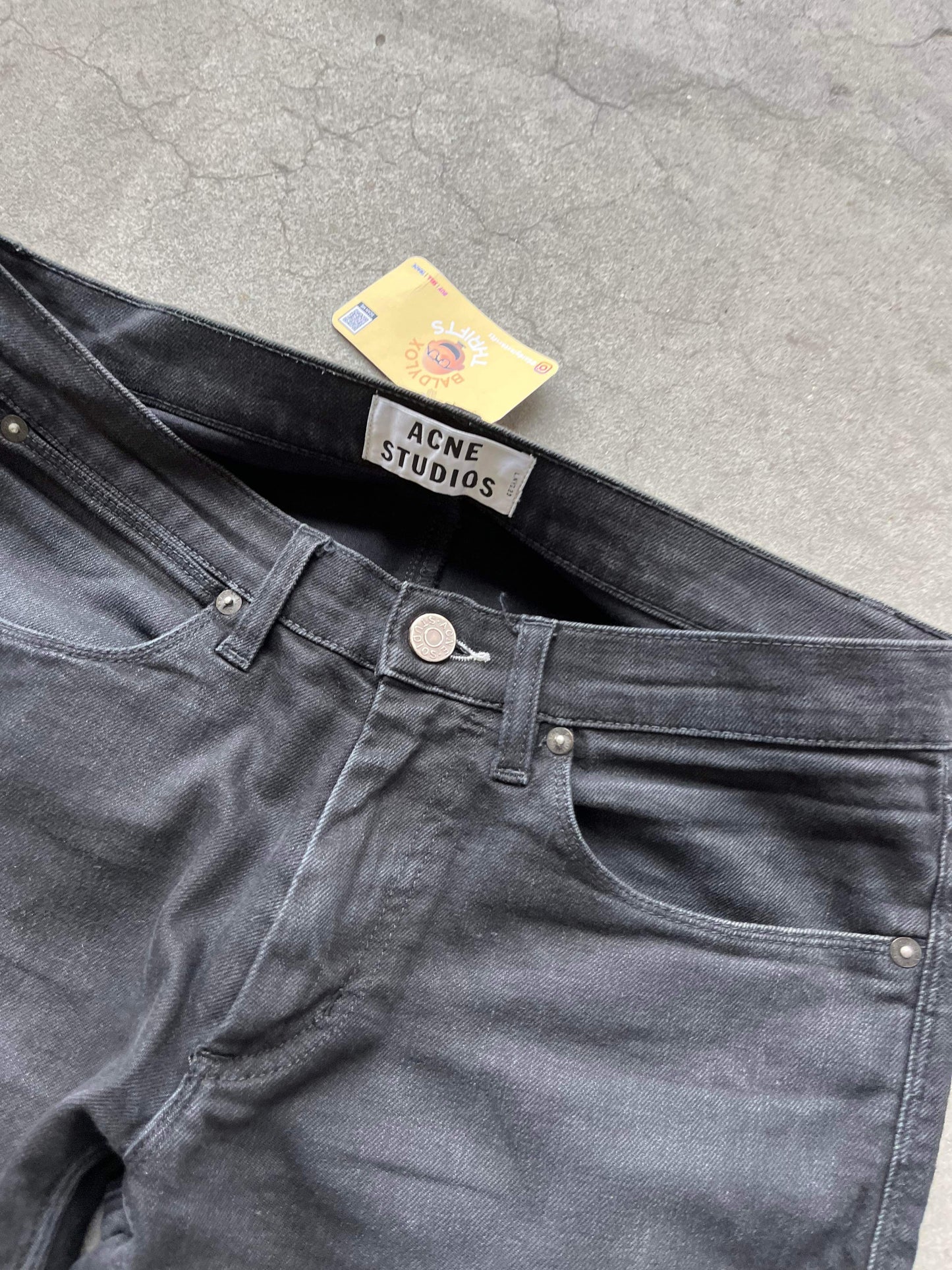 (30”) Acne Studios Straight Leg Denim