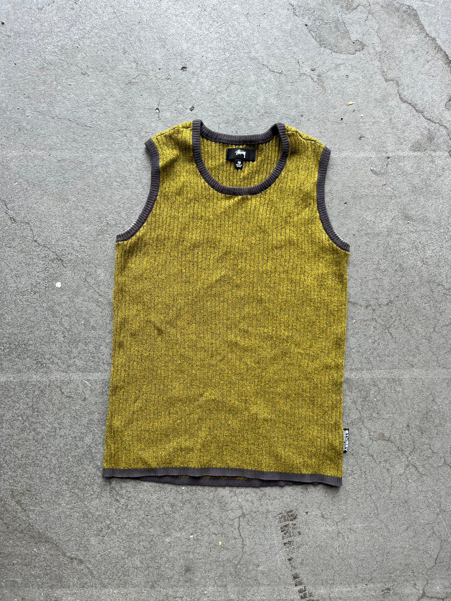 (S) 00s Stüssy knit vest