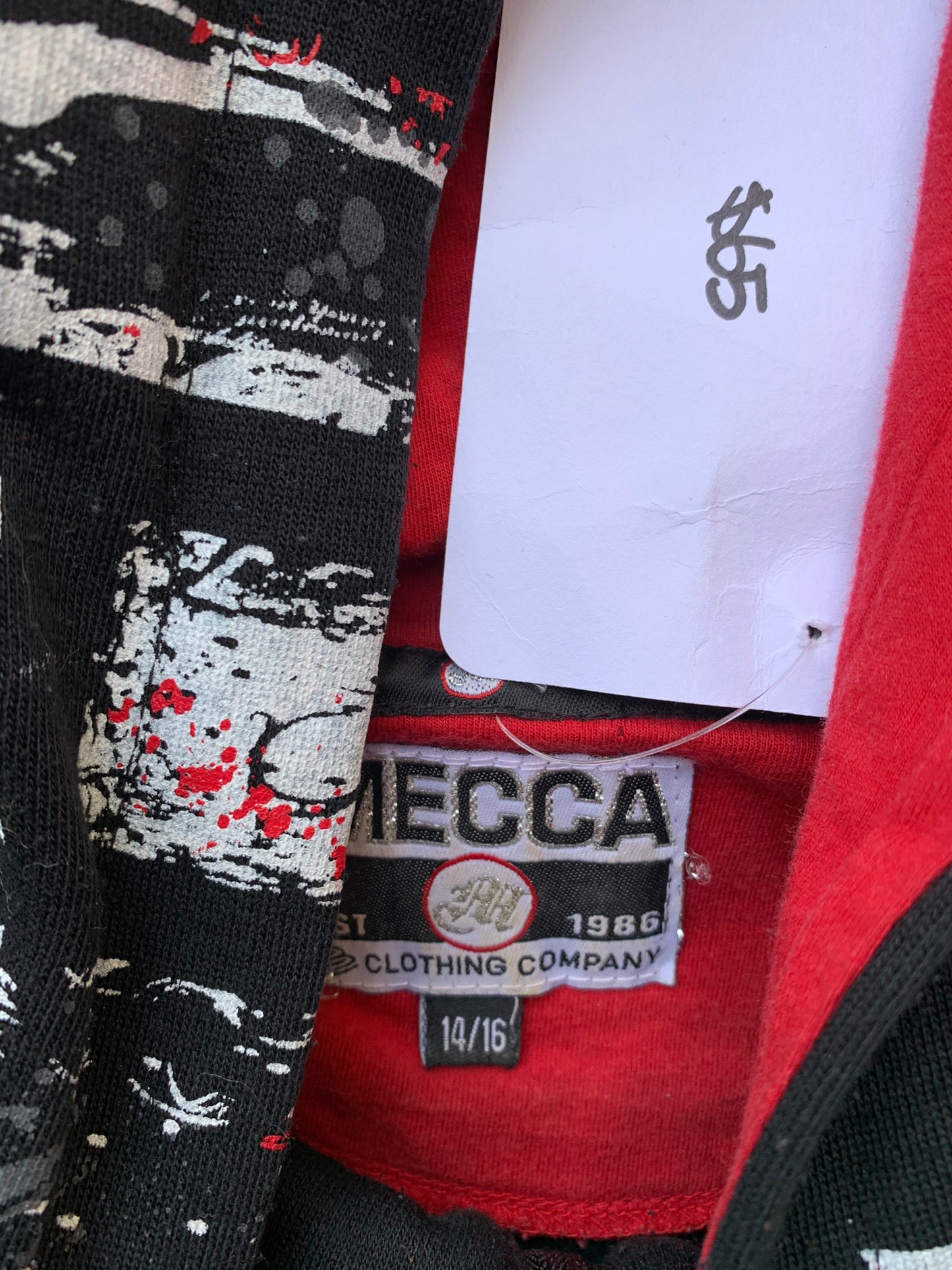 (S/M) Mecca All Over Print Hoodie