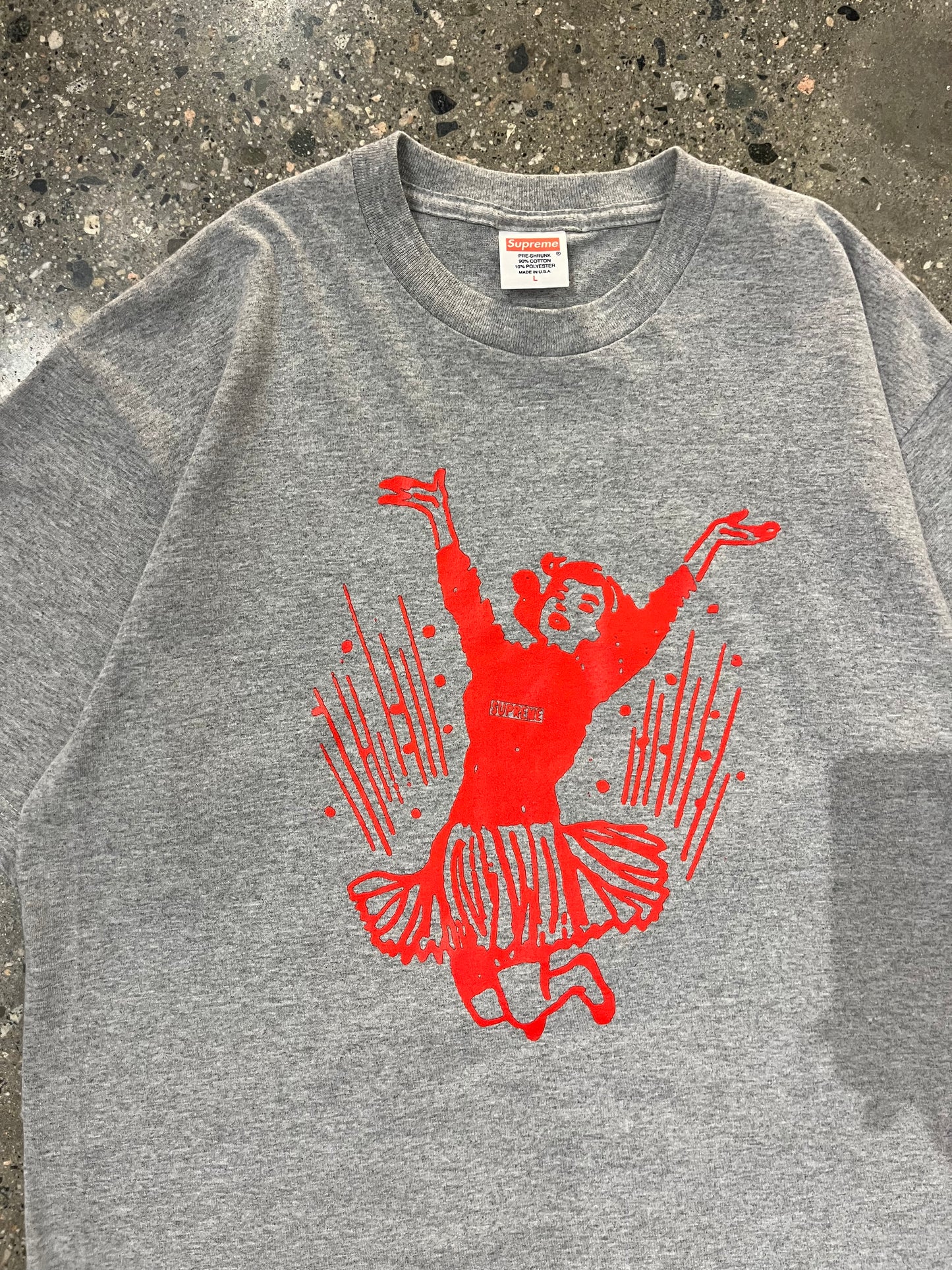 (L) Supreme Ballerina Graphic T-Shirt