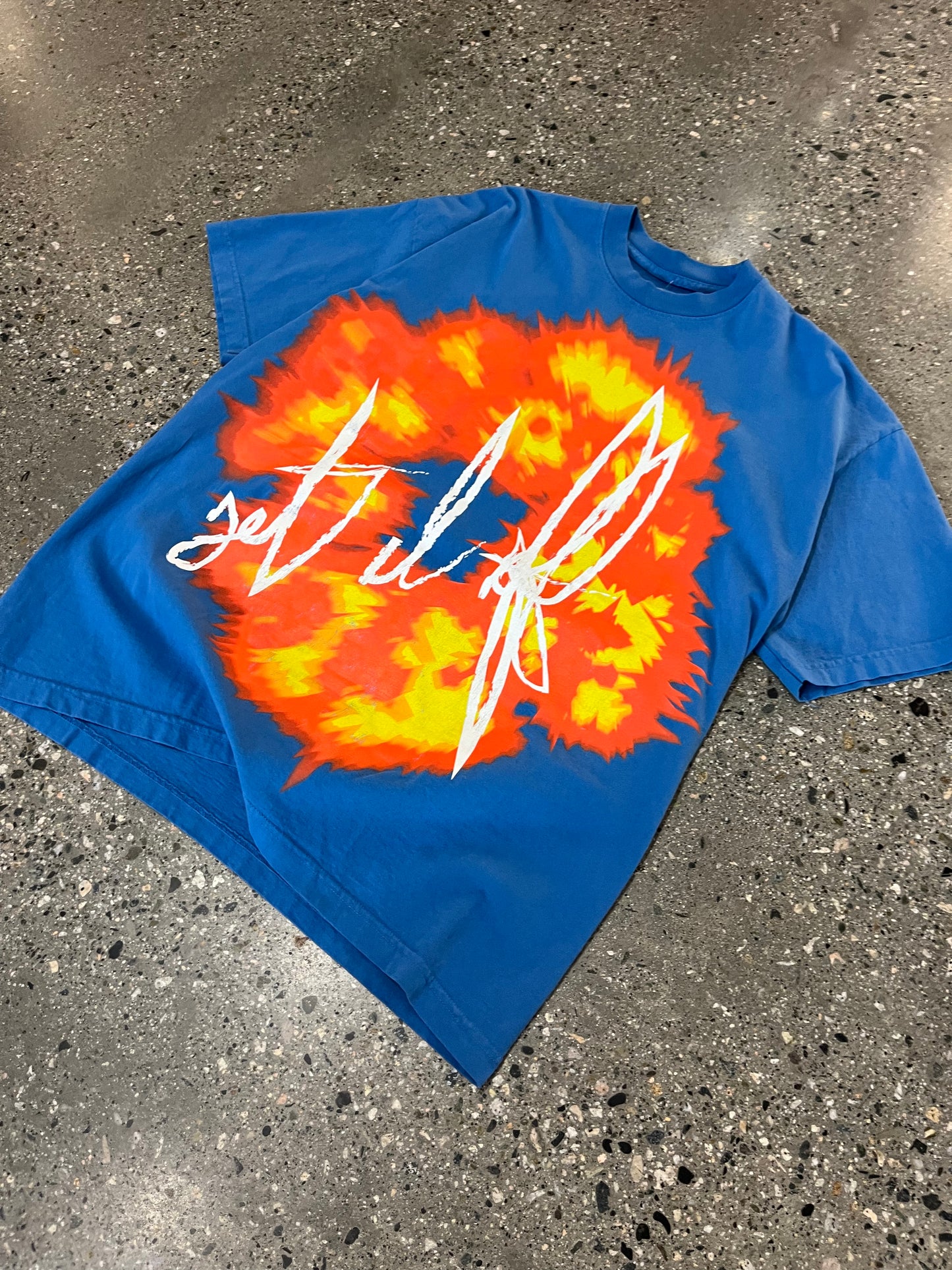 (XL) Denim Tears x Offset Explosion Graphic T-Shirt