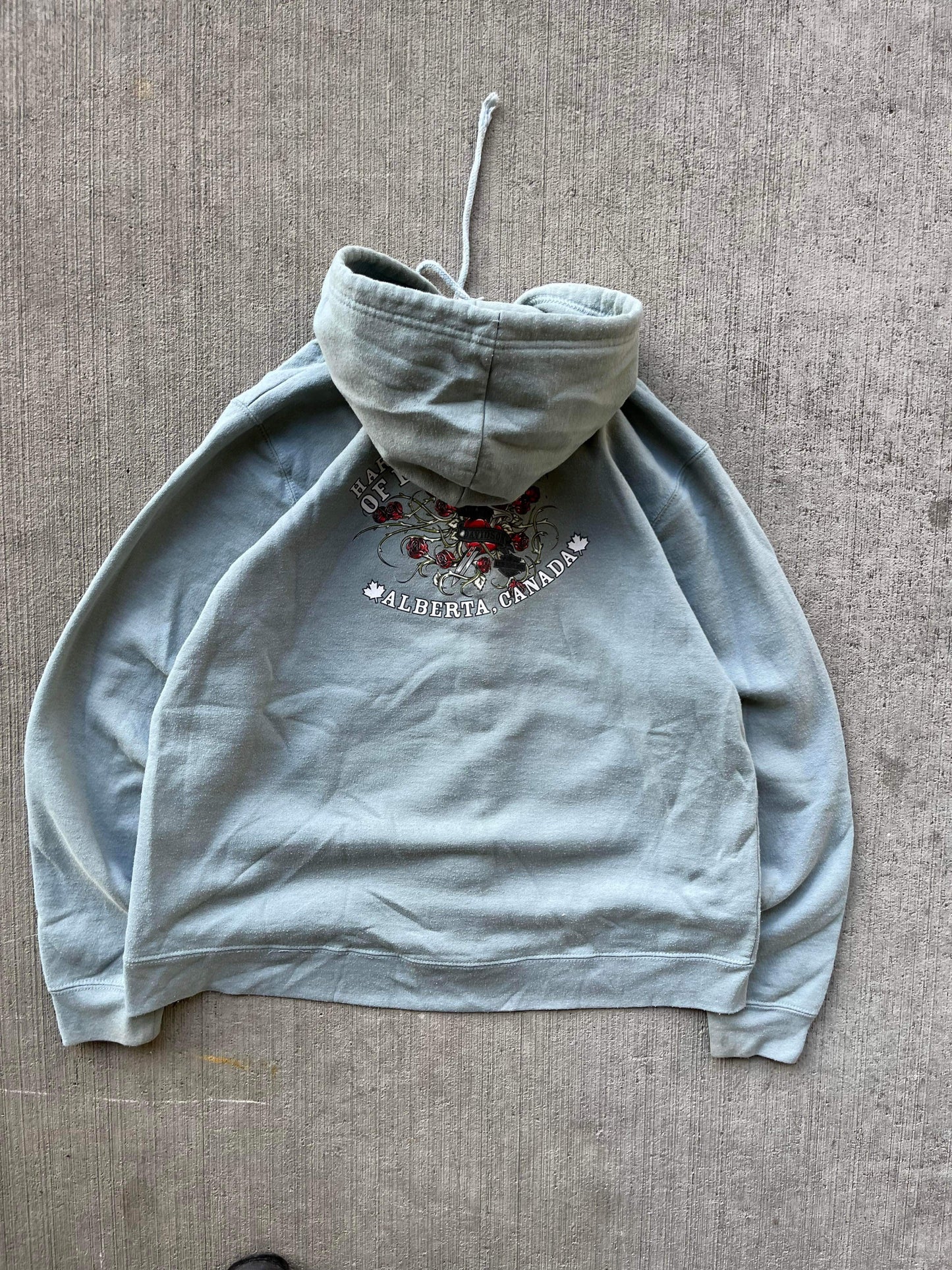 (L/XL) Harley Davidson Zip Up Hoodie