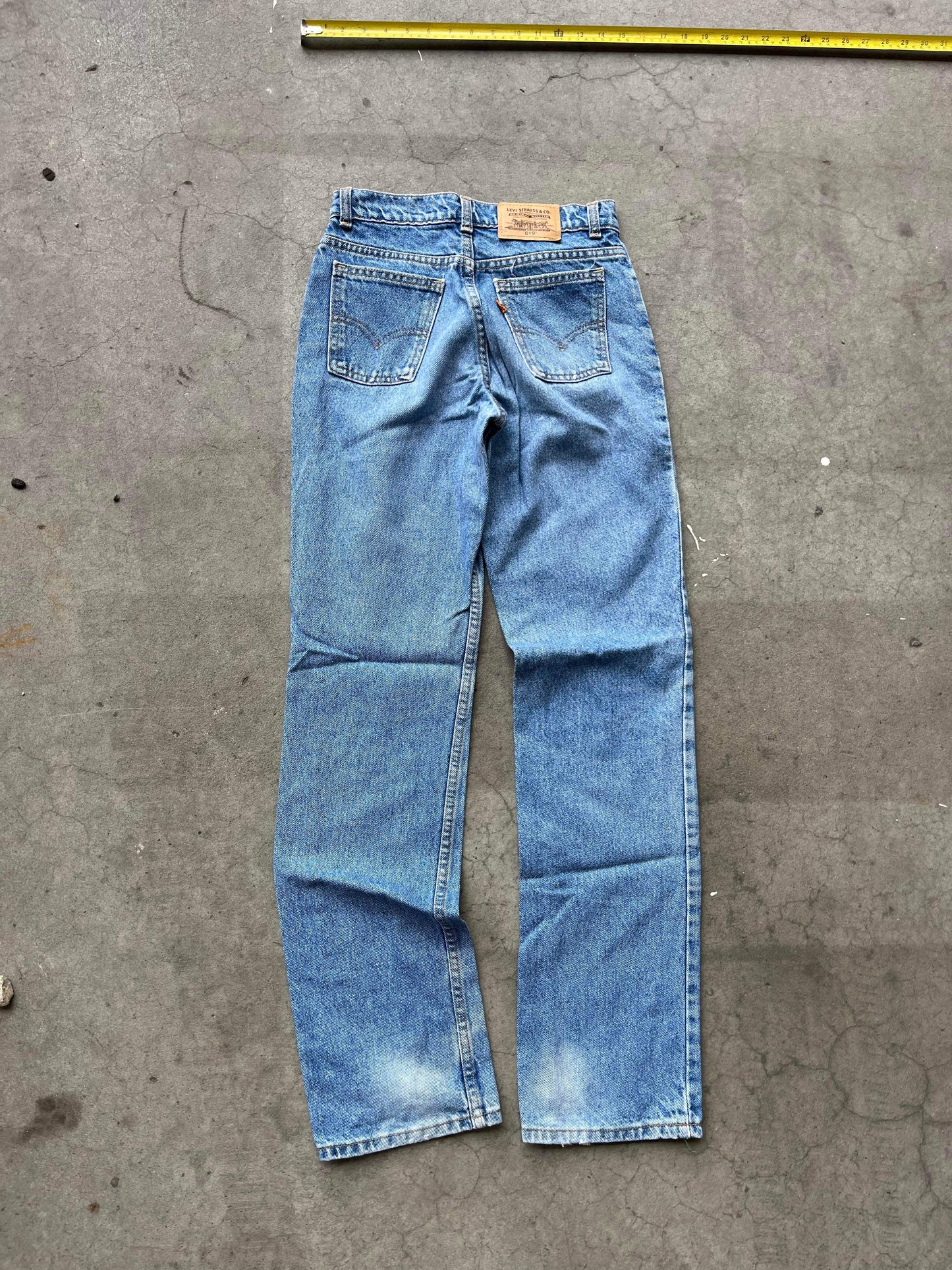 (24”) 90’s Levi’s Orange Tabs Denim