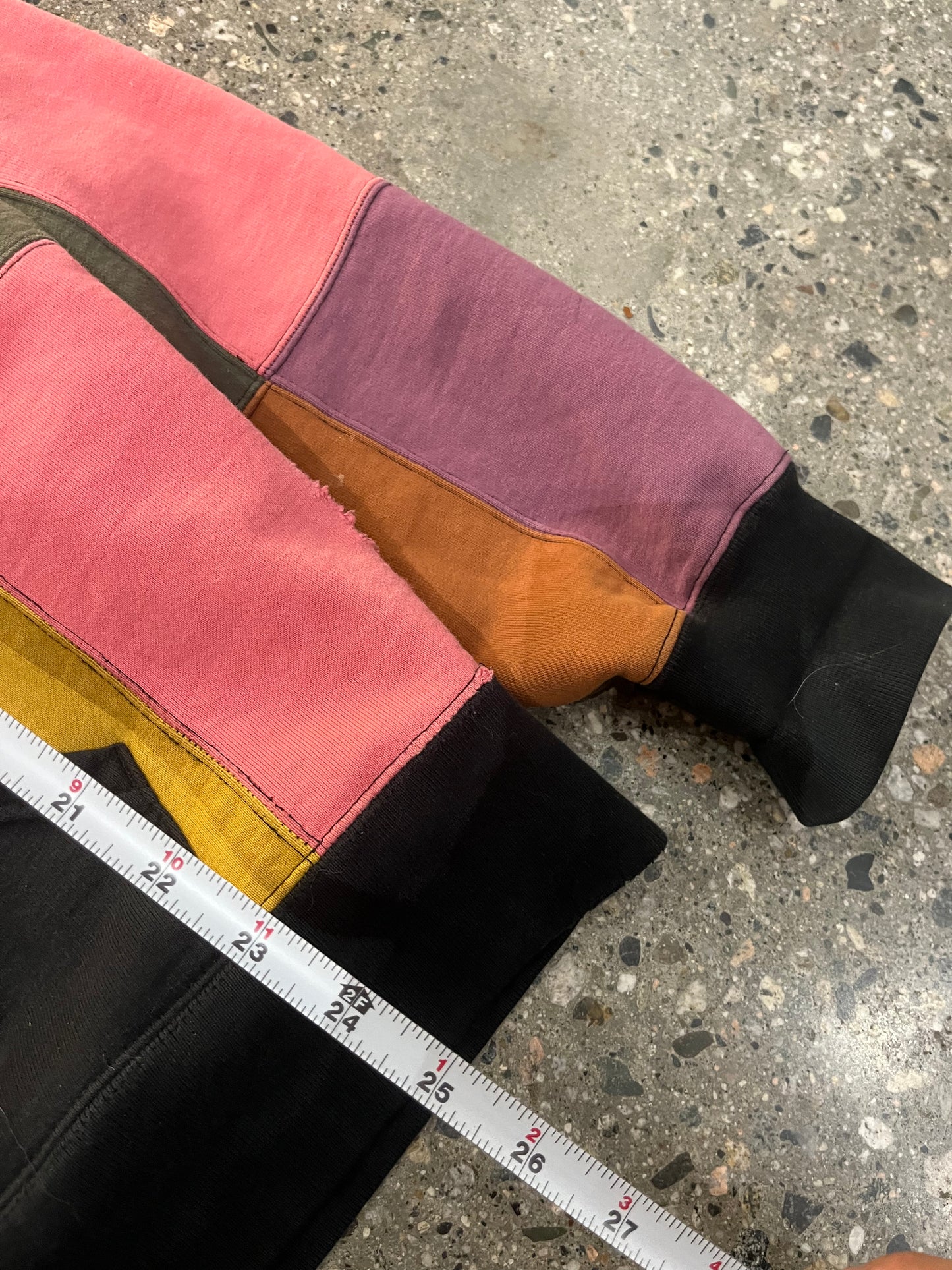 (M)  Supreme Colour-Block Squares Hoodie