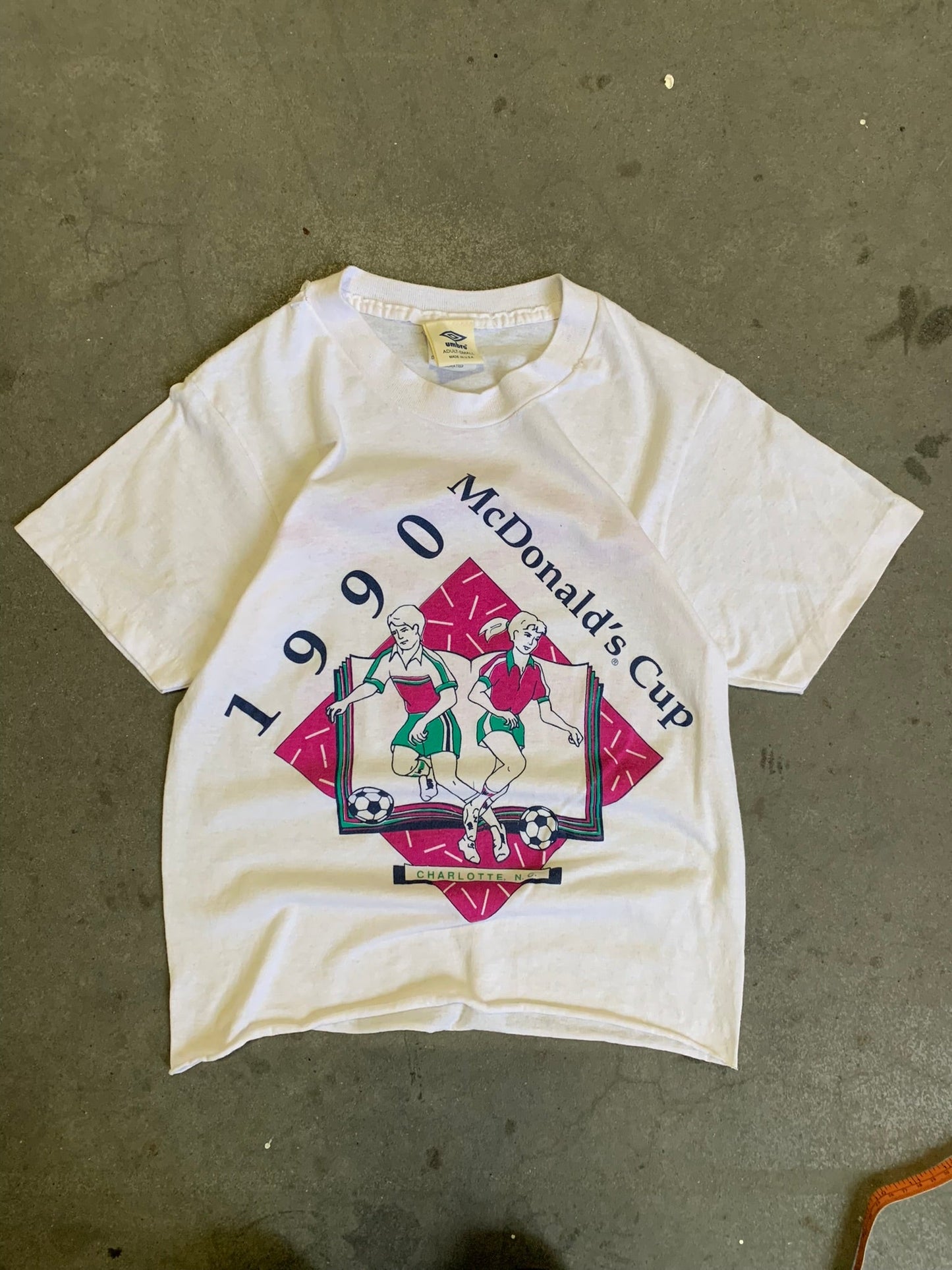 (XXS) 1990 Umbro McDonalds Cup Baby Tee