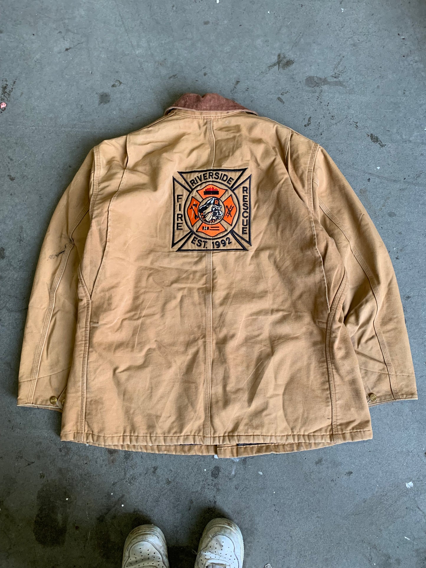 (XL/2X) Carhartt Fire Rescure Chore Jacket