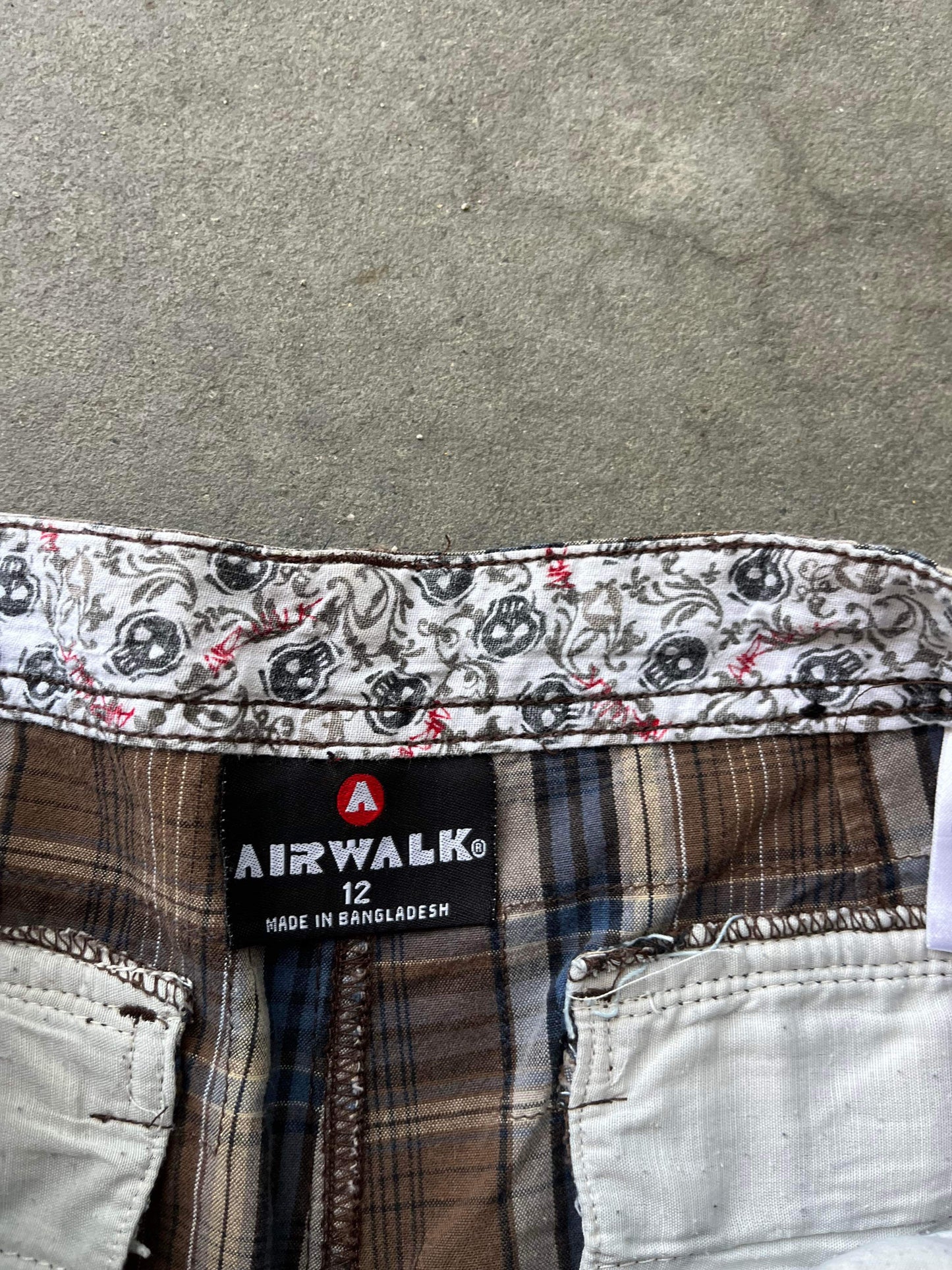 (26”) Airwalk Plaid Board Shorts