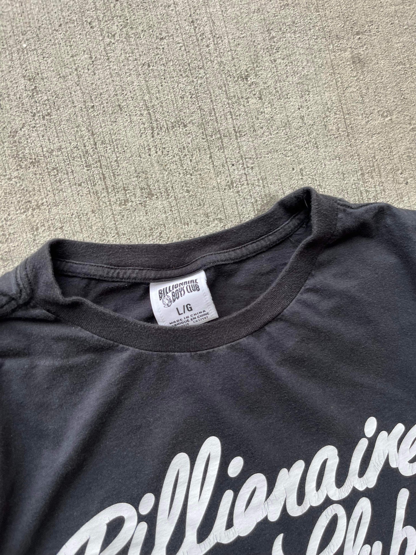 (M/L) Billionaire Boys Co Script Tee