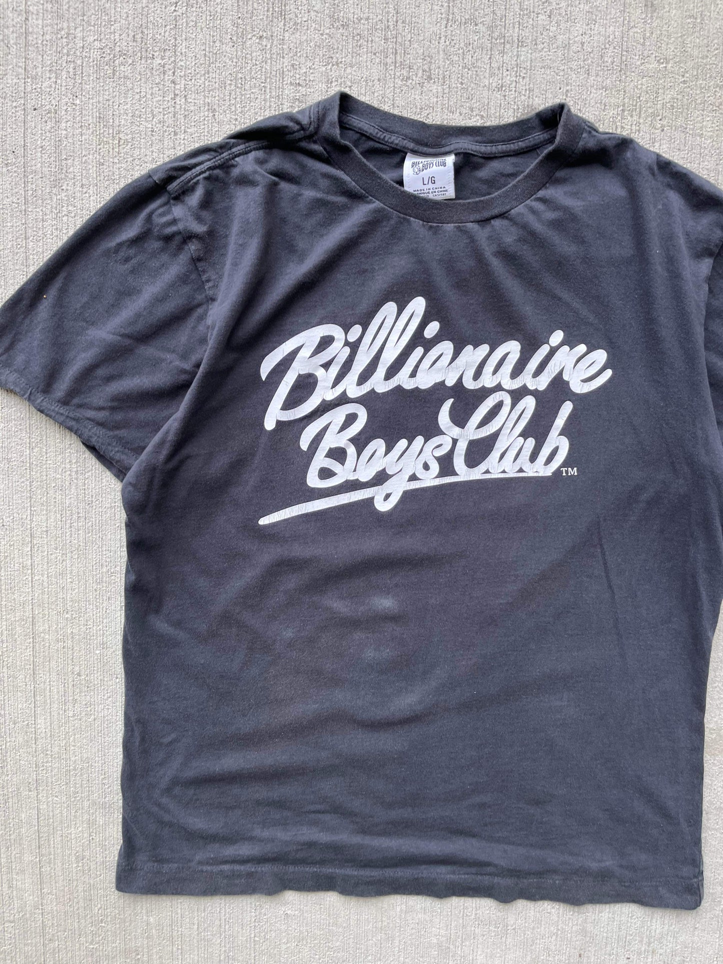 (M/L) Billionaire Boys Co Script Tee