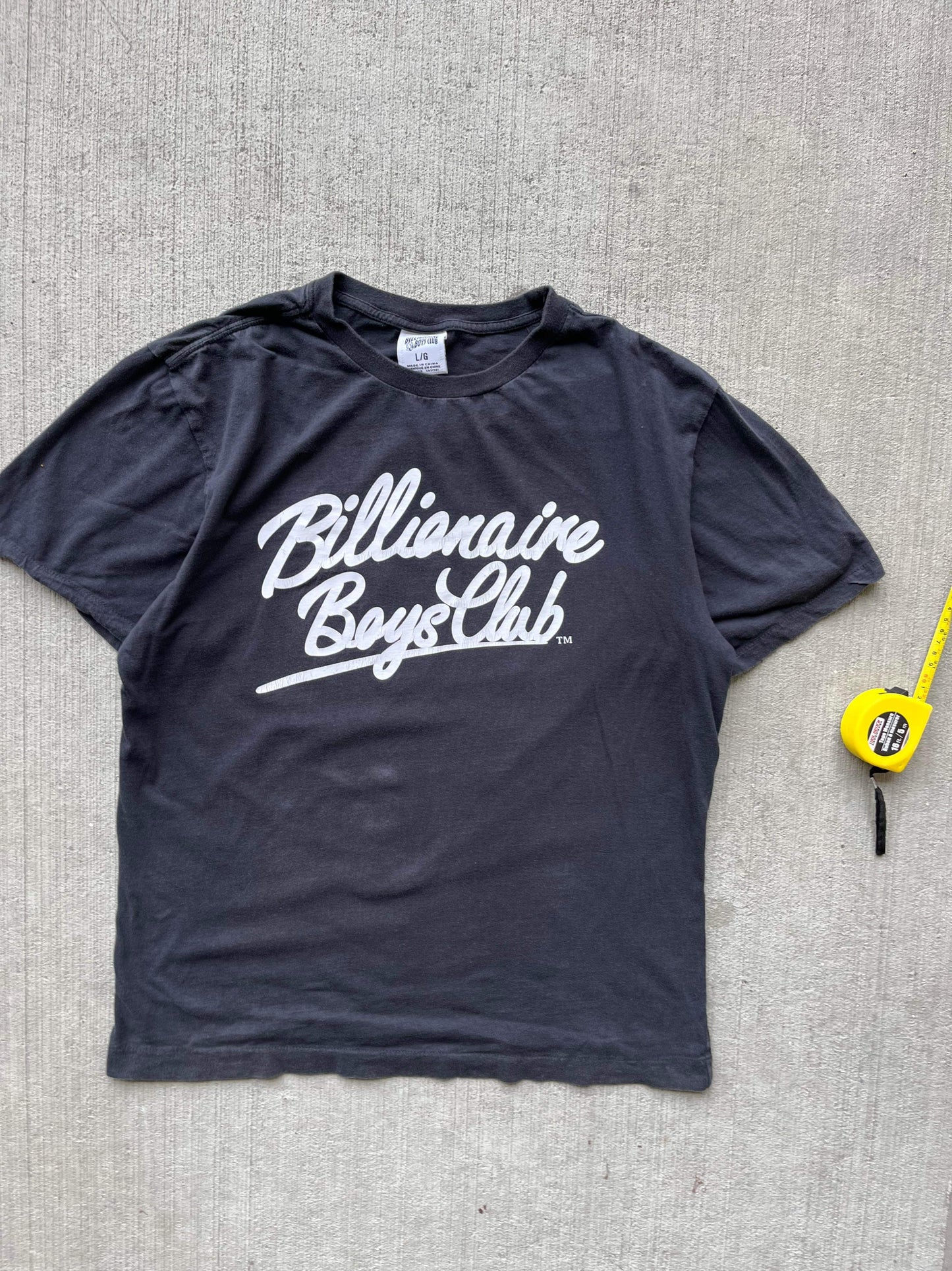 (M/L) Billionaire Boys Co Script Tee