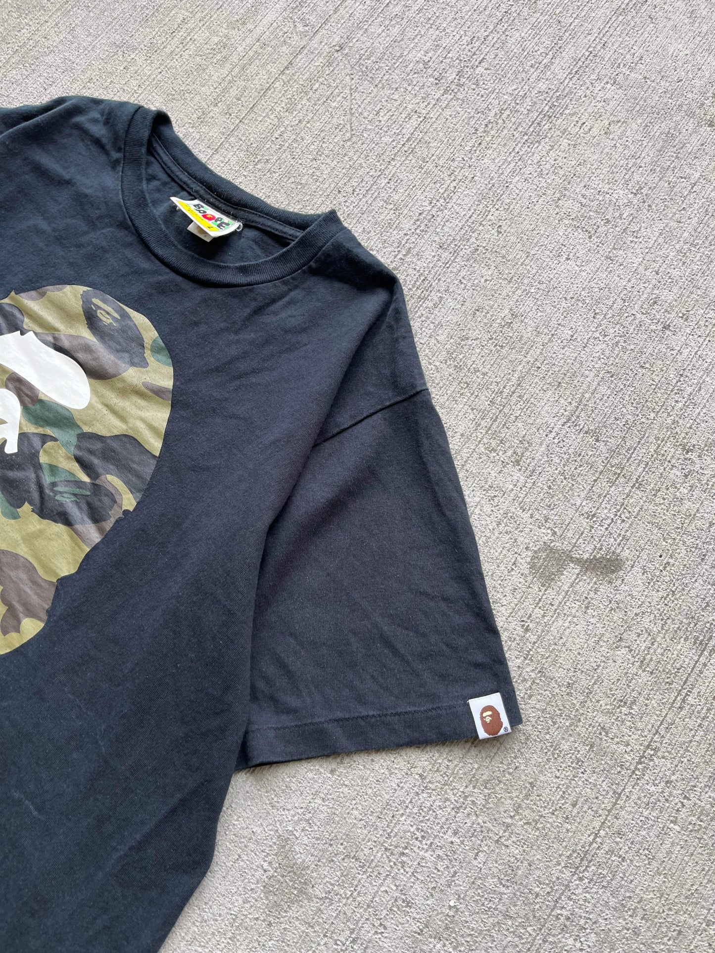 (L) Bape Camo Logo Tee