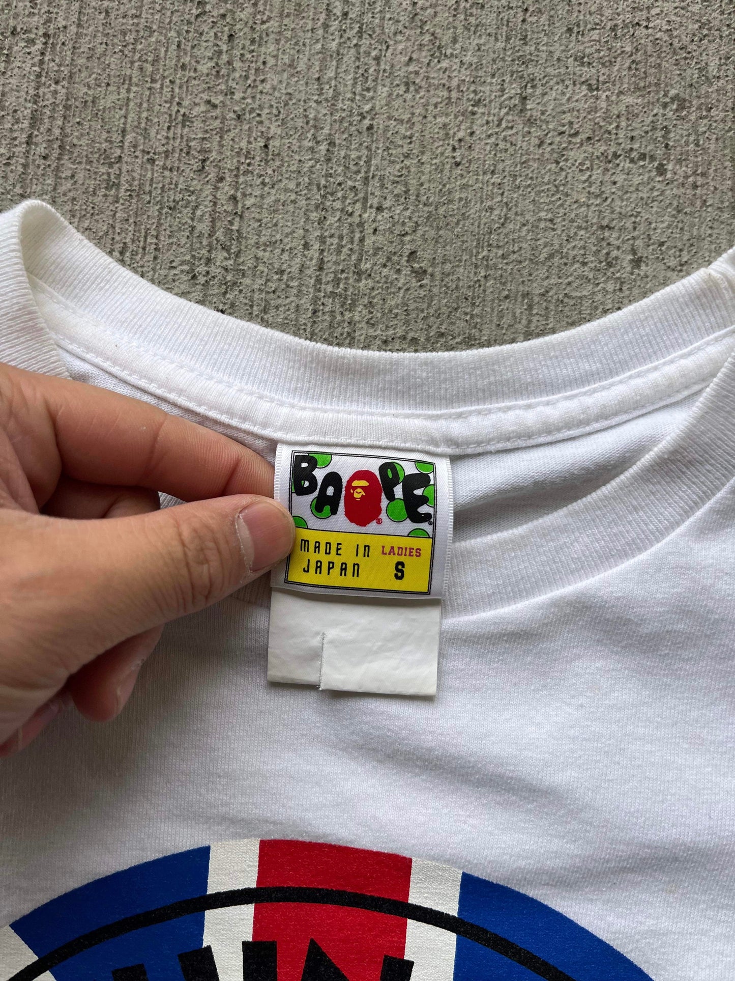 (XS/S) Bape London Made in Japan Tee