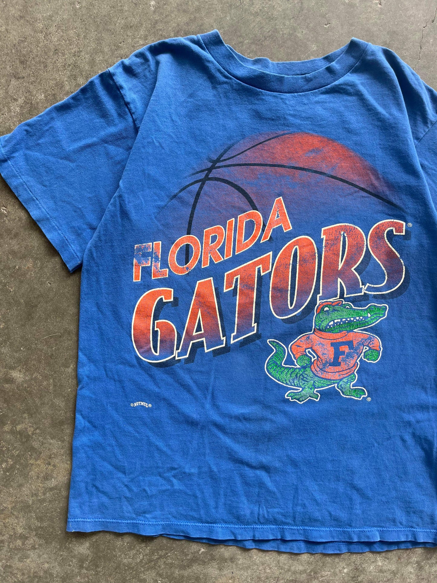 (L) 90’s Nutmeg Florida Gators Collegiate Tee