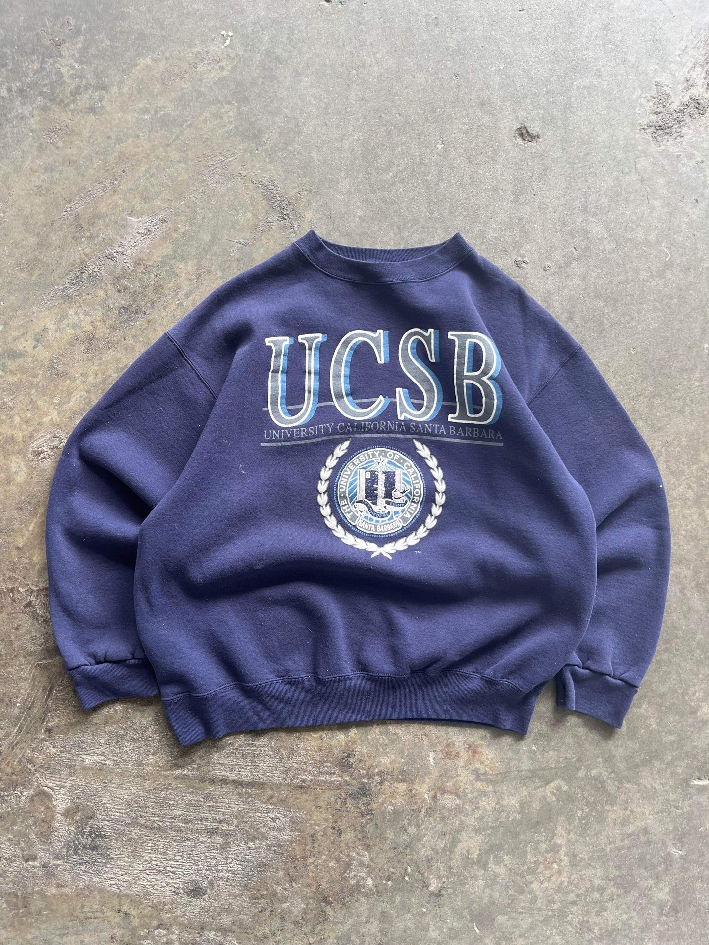 (XL/2X) 90’s UCSB Collegiate Crewneck