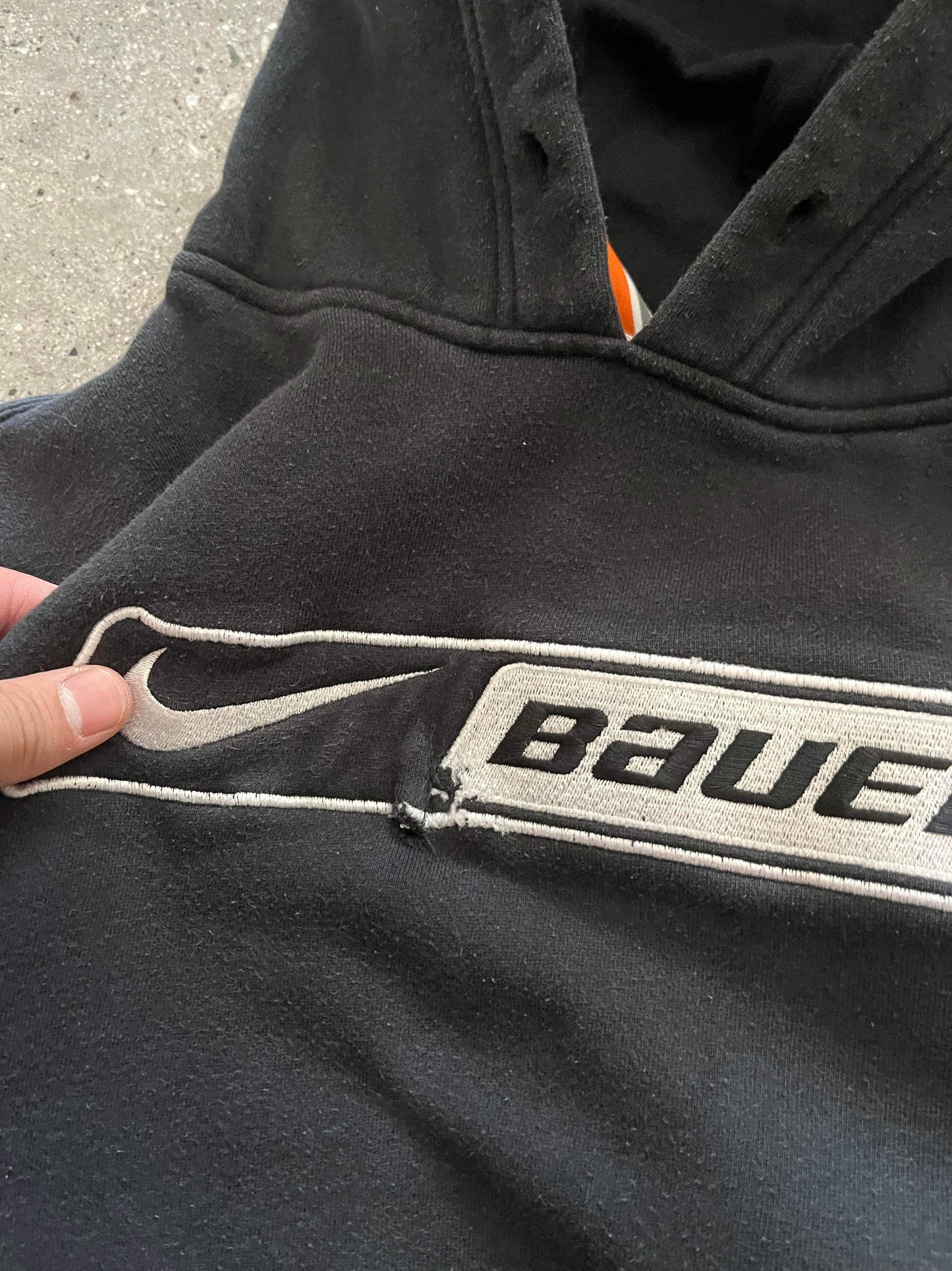 (S) Vintage Nike Bauer Hoodie