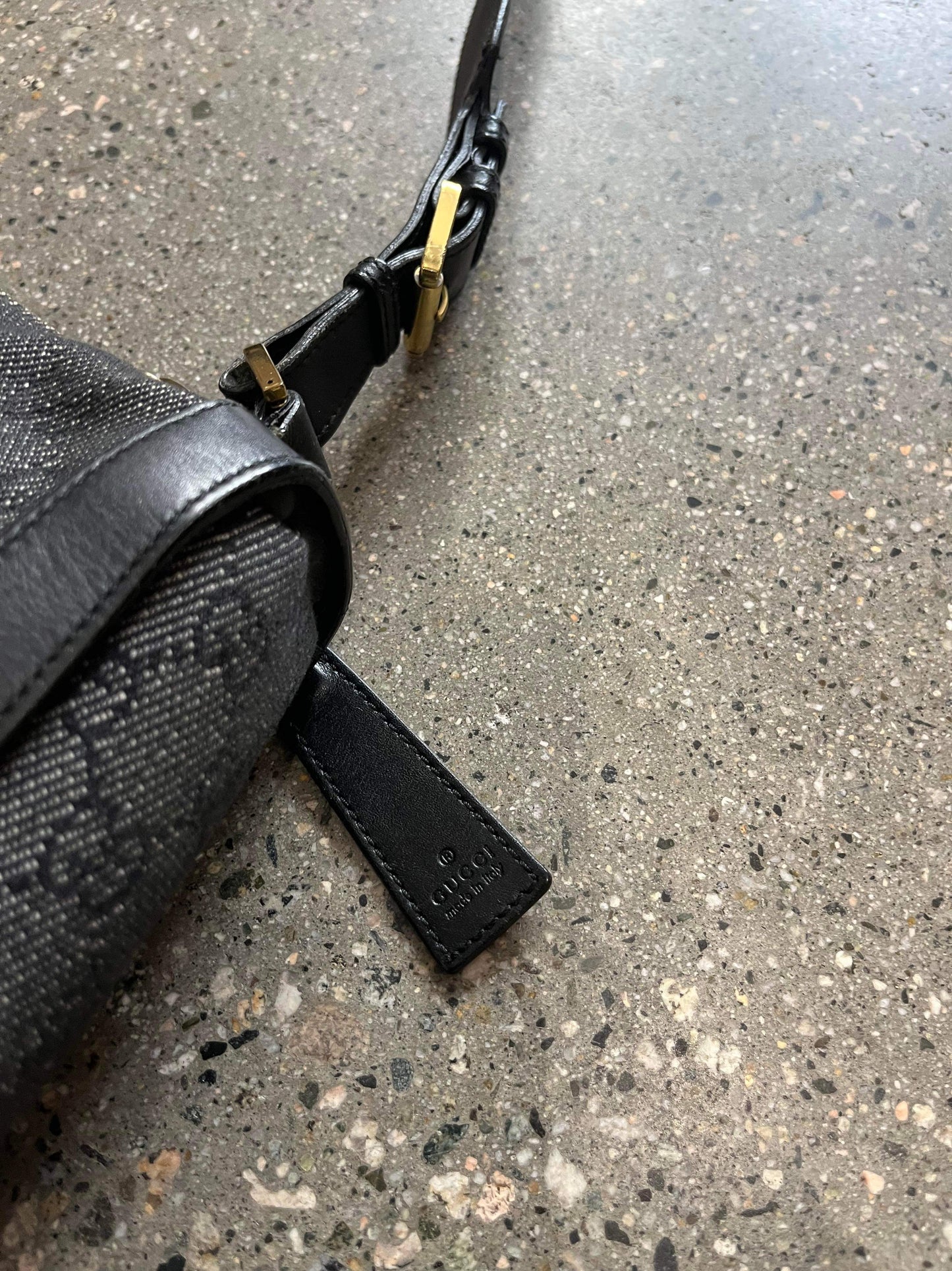 (OS) Authentic Vintage Monogram Gucci Shoulder Bag