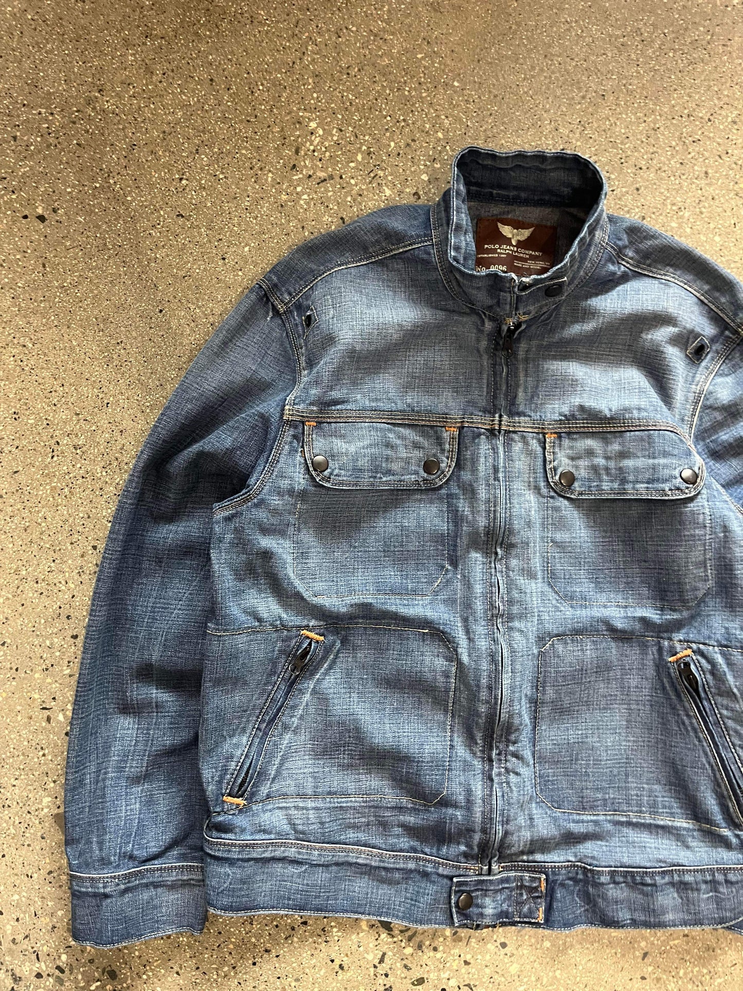 (M) Vintage Polo Ralph Lauren Jean Jacket