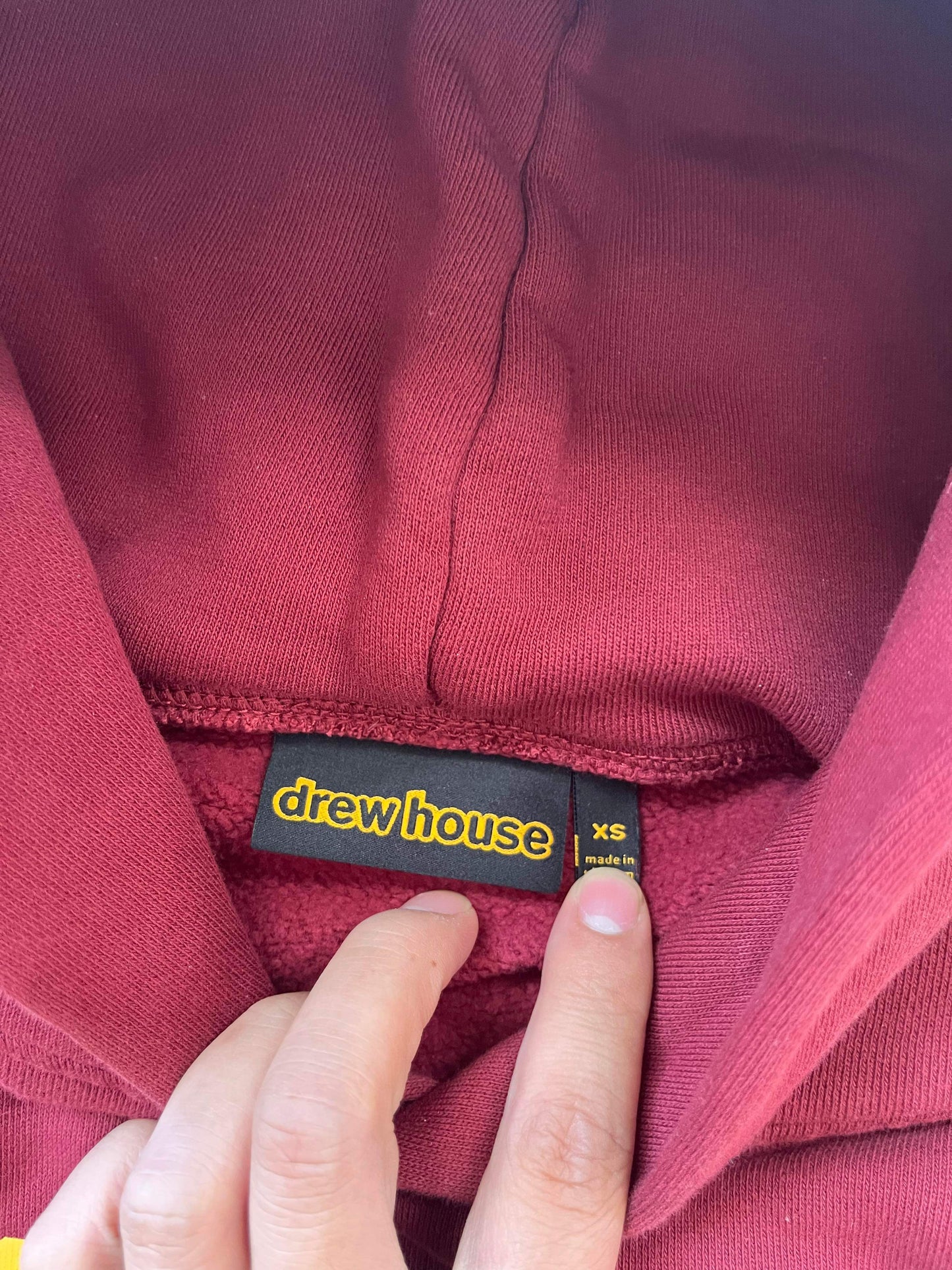 (xs/s) Drew House Flames Hoodie