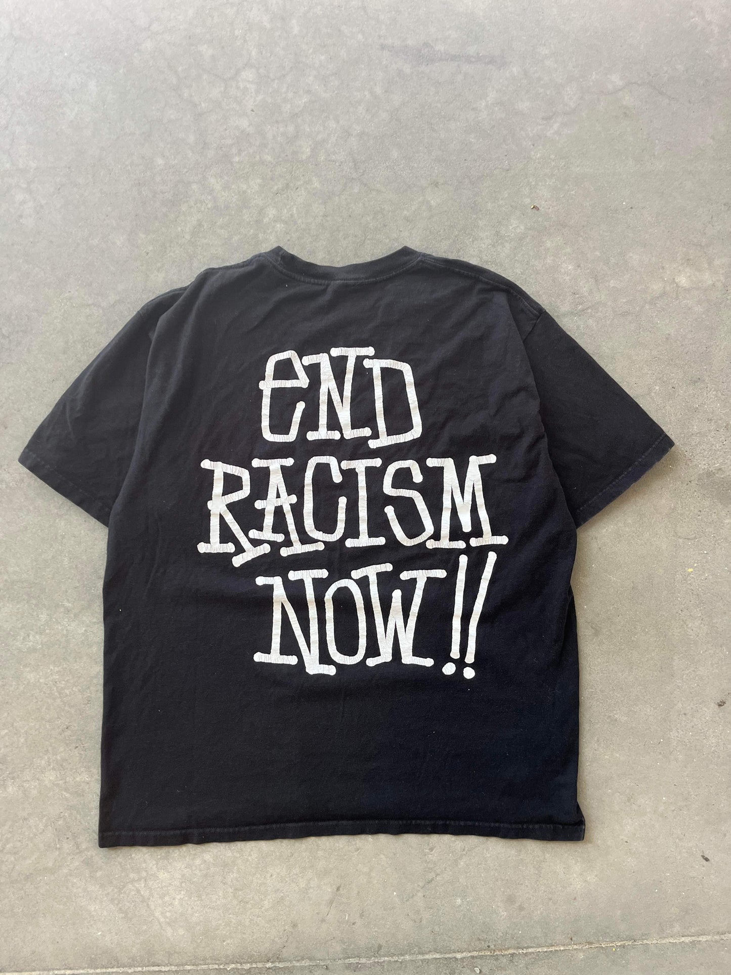 (XL/2X) Stussy End Racism Tee