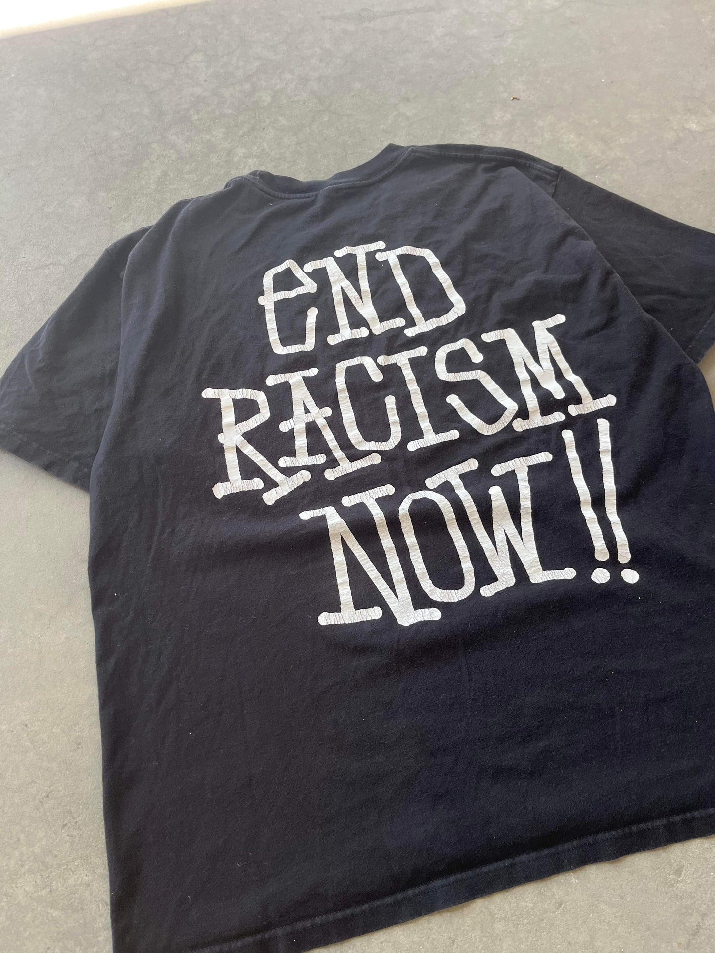 (XL/2X) Stussy End Racism Tee