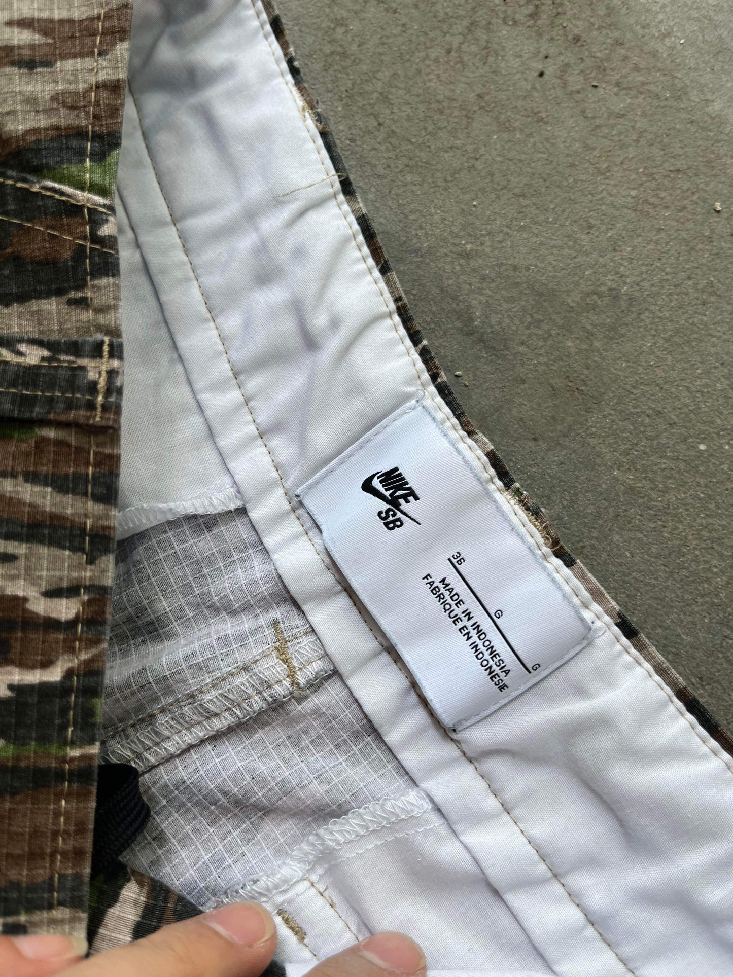 (36”) Nike Real Tree Camo Cargo Pants